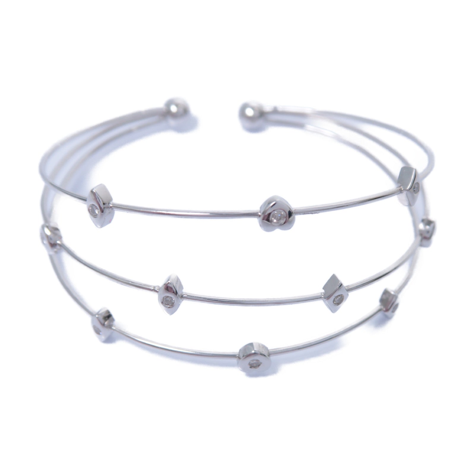 JEWELRY 18K白金Diamond Bracelet鑽石手鐲