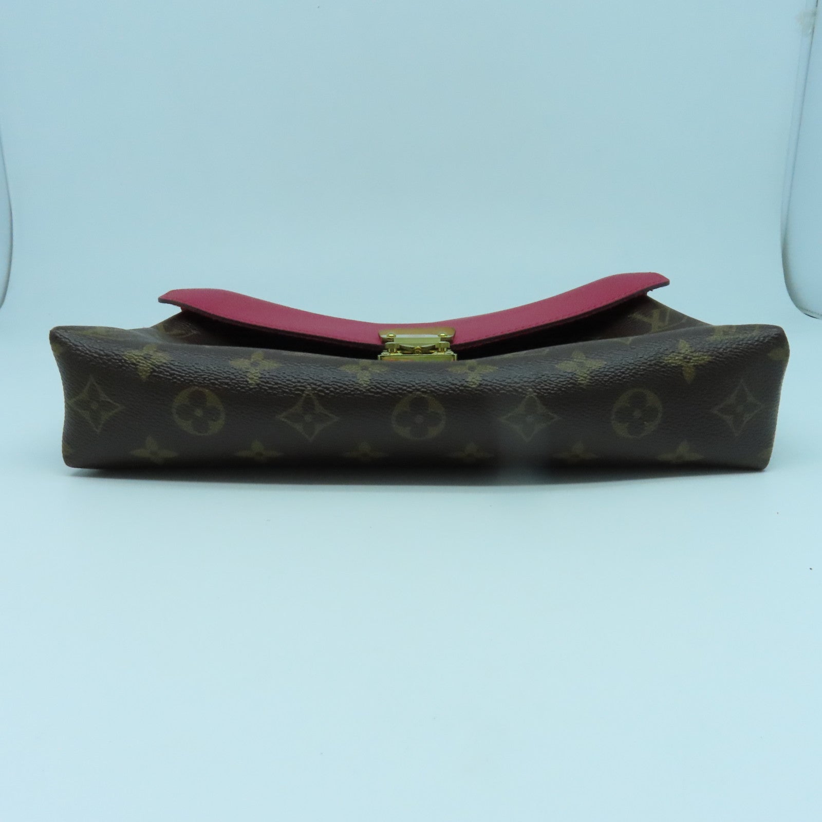 LOUIS VUITTON 【激減優惠】Monogram Pallas Chain 2Way Shoulder Bag金扣手挽肩背兩用袋啡色／紅色