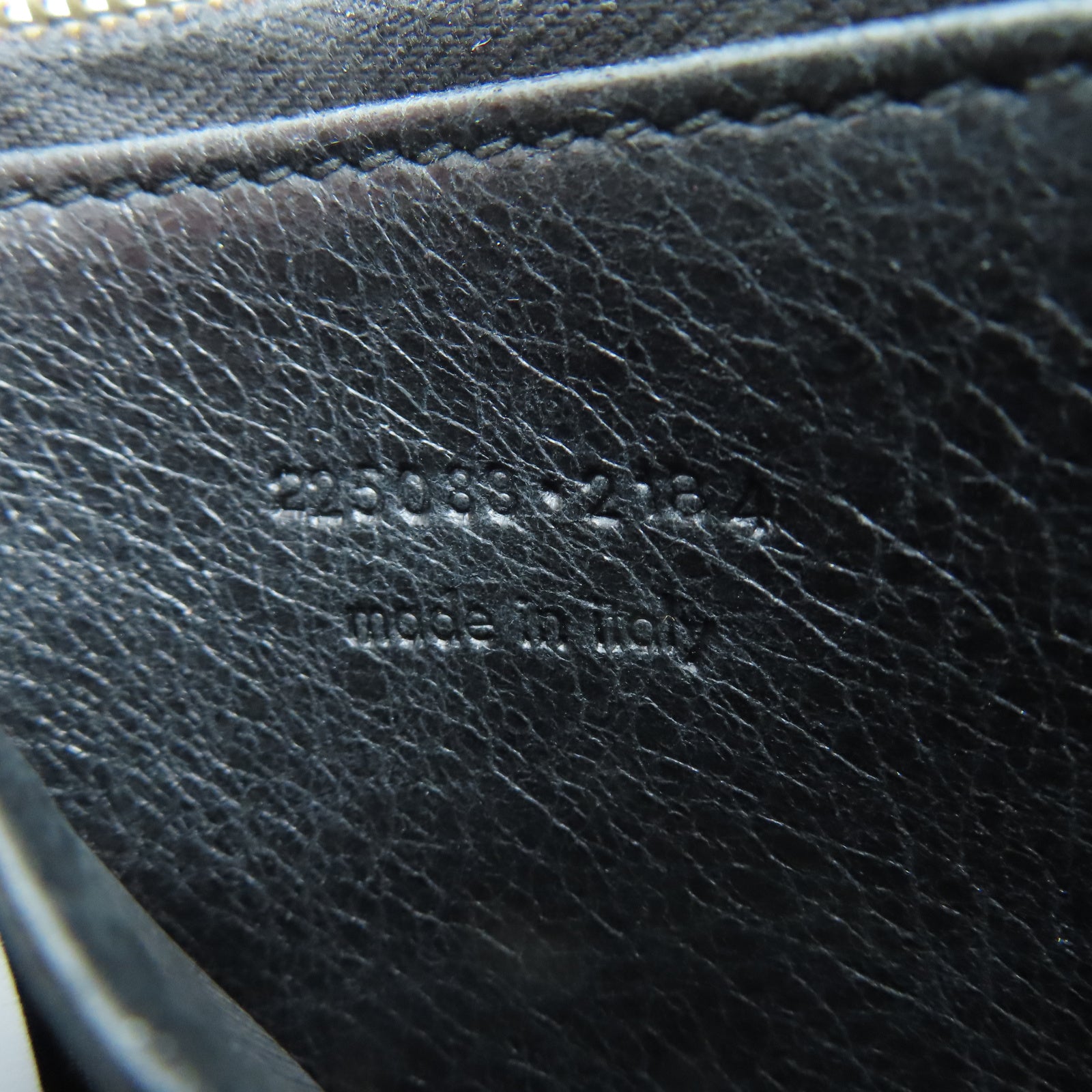 BALENCIAGA 牛皮皮革Wallet金扣錢包黑色