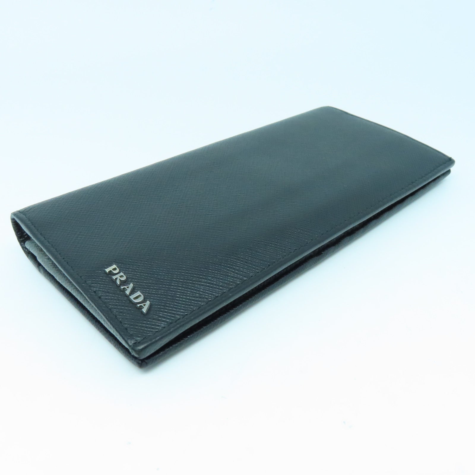 PRADA 牛皮皮革Long Wallet长钱包黑色