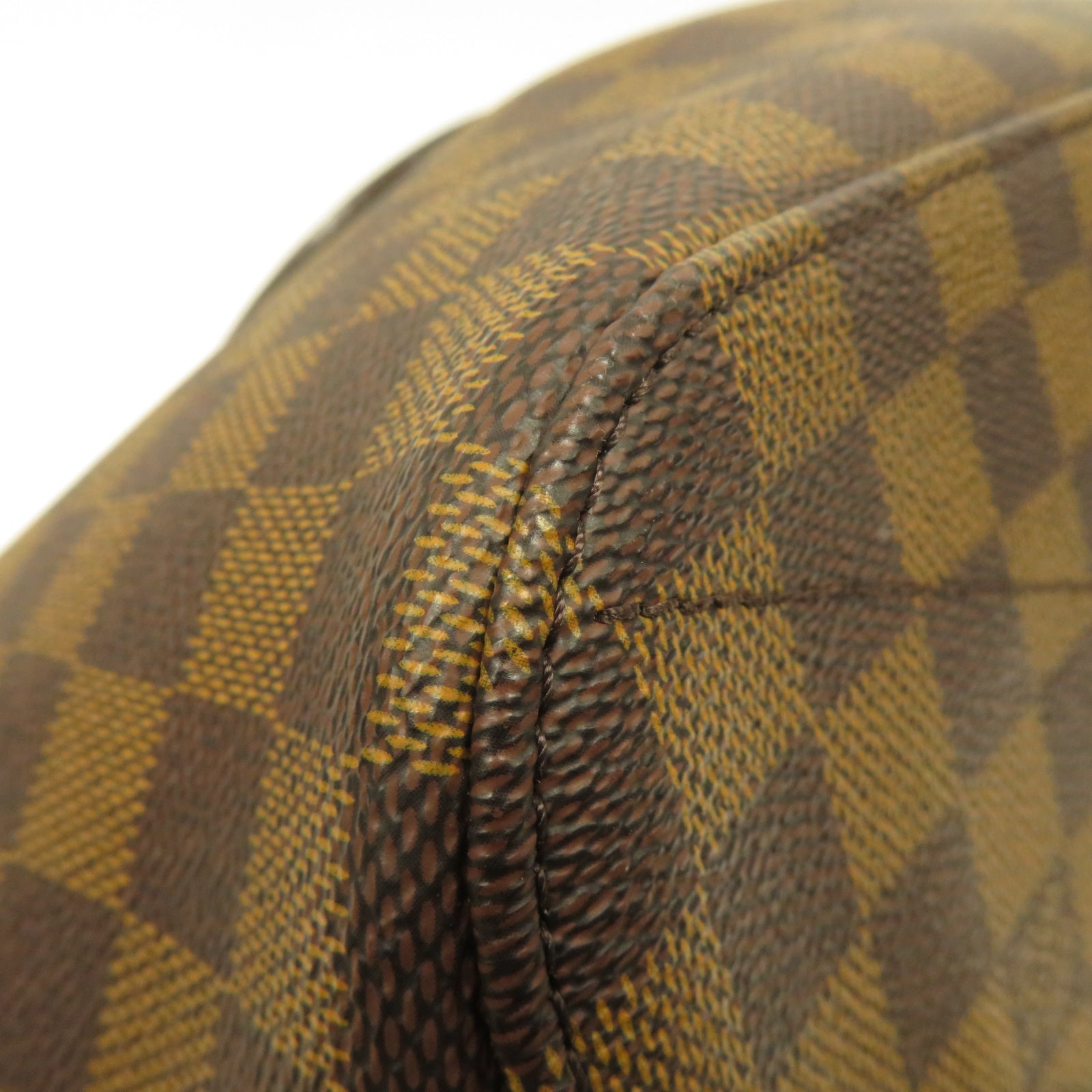 LOUIS VUITTON Damier Siena 2way Shoulder Bag金扣手挽肩背兩用袋啡色