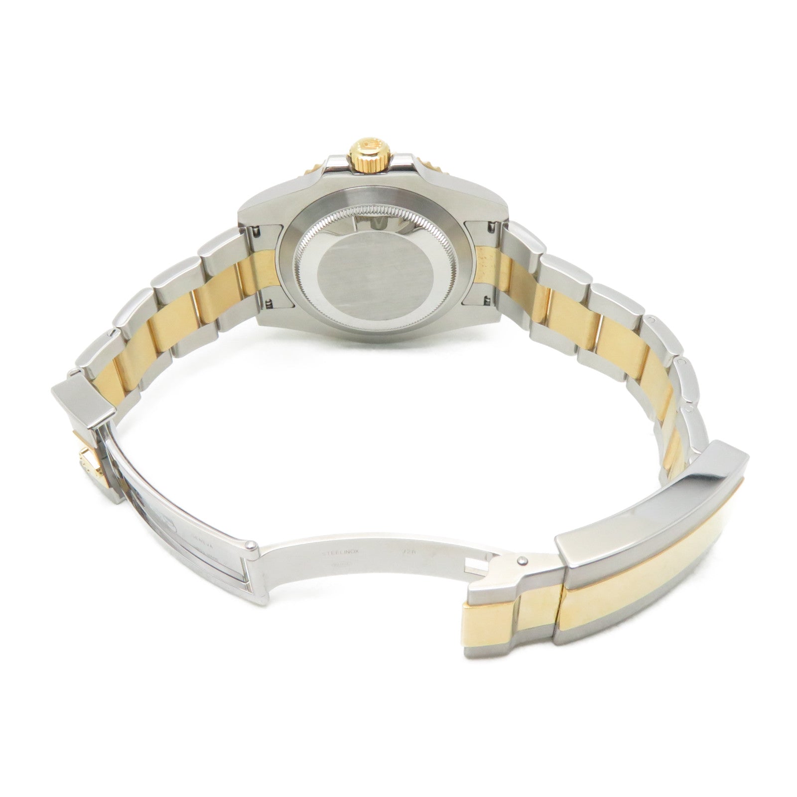 ROLEX Submariner Date 18K黃金/不鏽鋼自動機芯手錶黑色