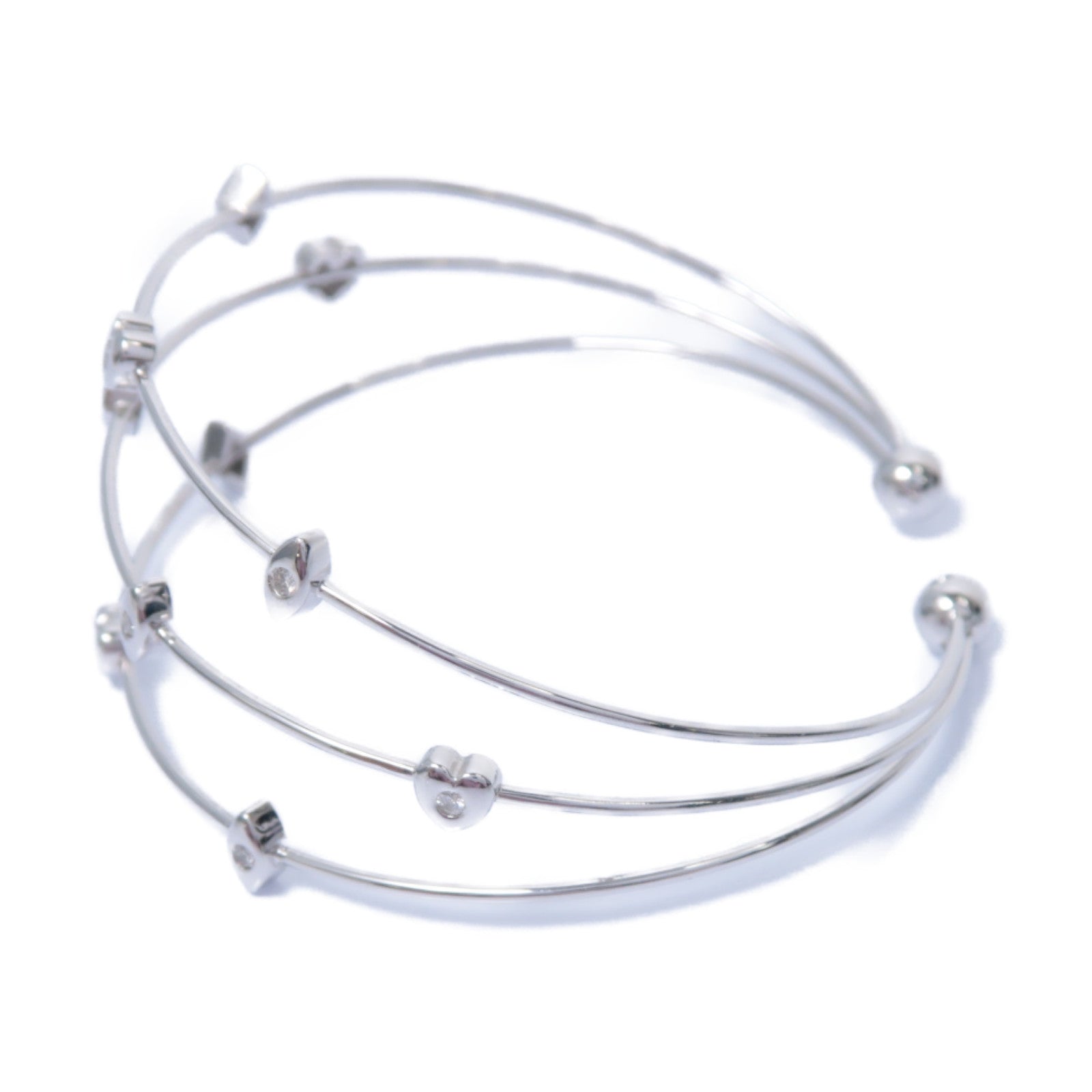 JEWELRY 18K白金Diamond Bracelet鑽石手鐲