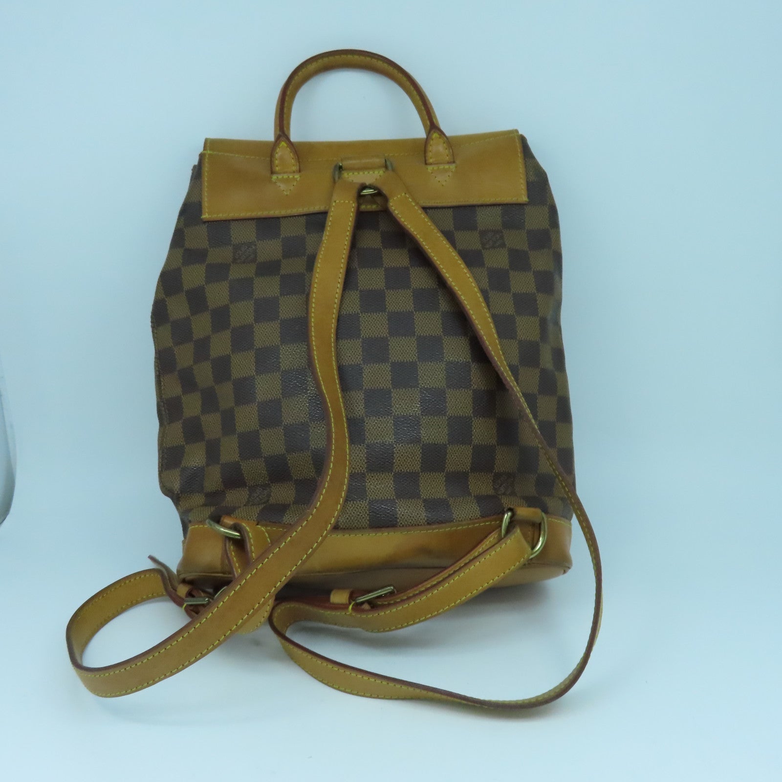 LOUIS VUITTON 【激減優惠】Damier Arlequin Rucksack金扣背包啡色