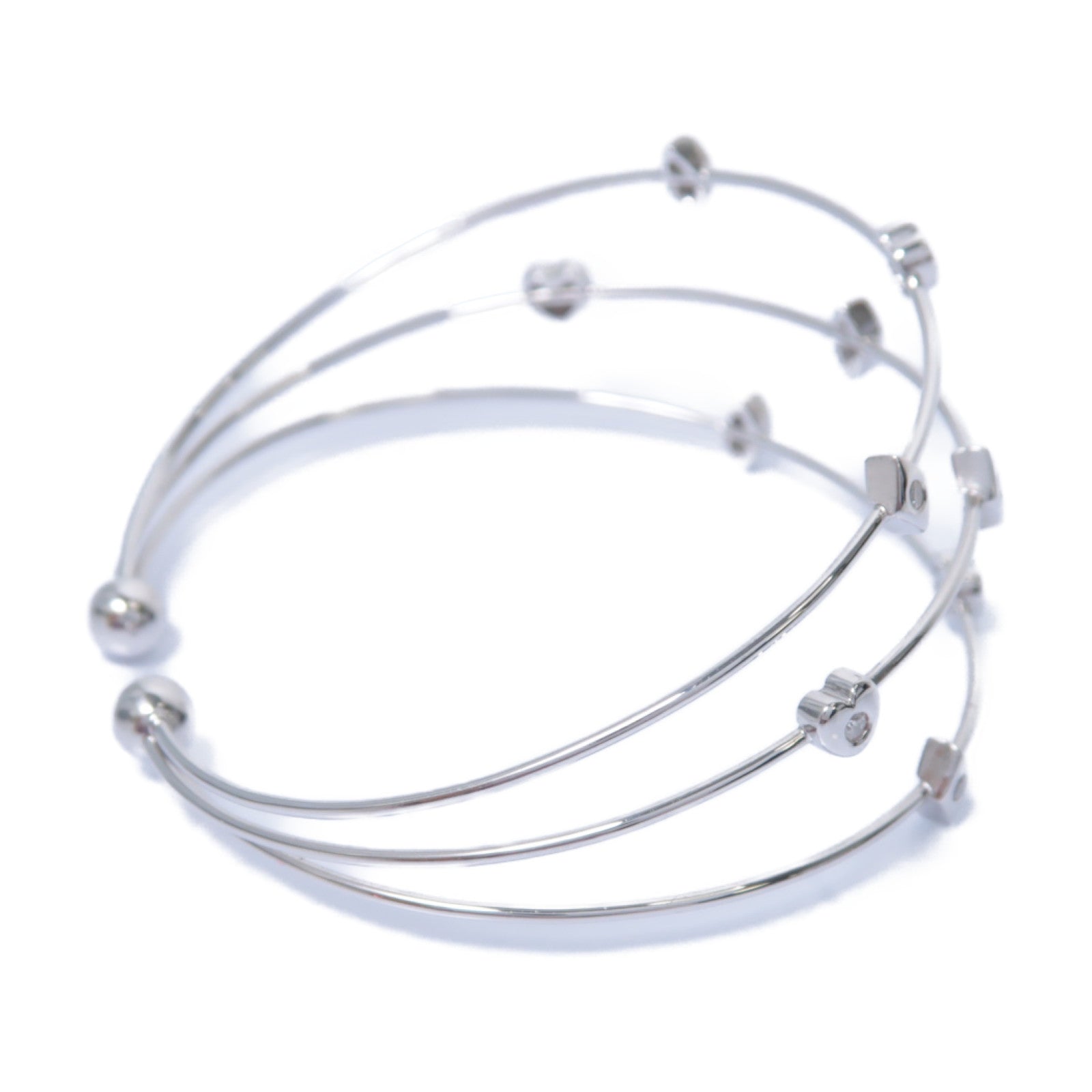 JEWELRY 18K白金Diamond Bracelet鑽石手鐲