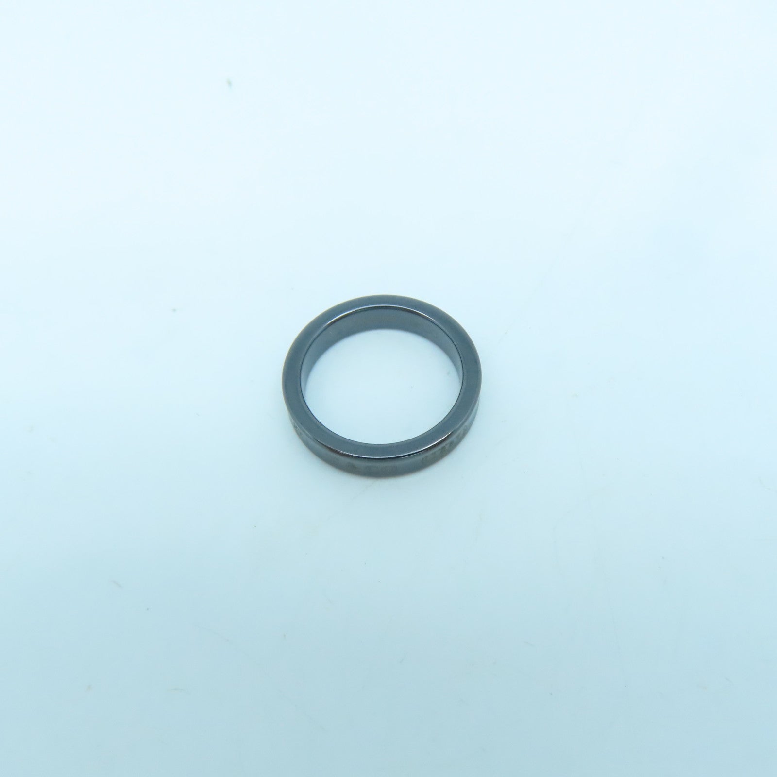TIFFANY＆CO 陶瓷1837 Ring戒指US#5.25黑色