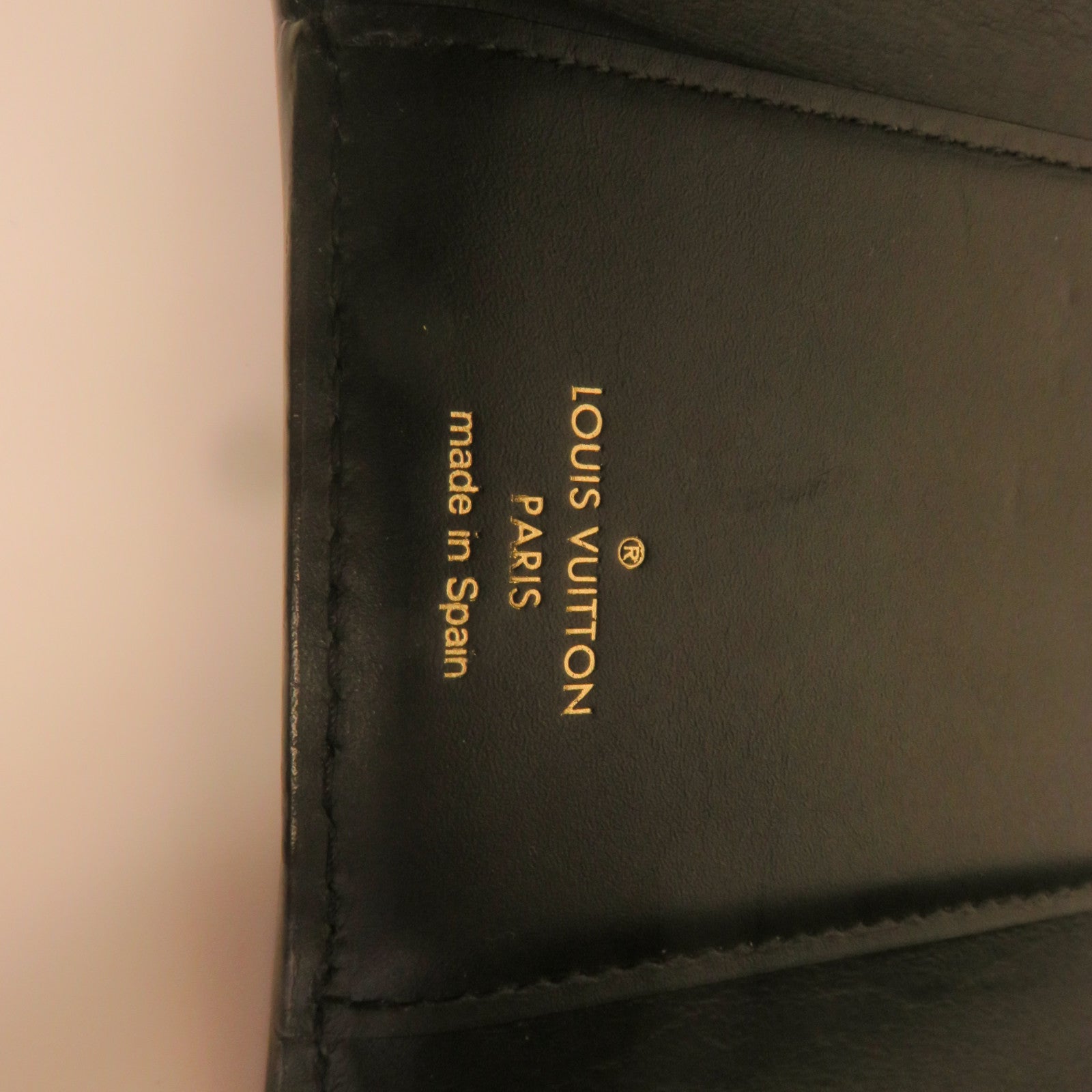 LOUIS VUITTON Monogram Dauphine金扣錢包啡色