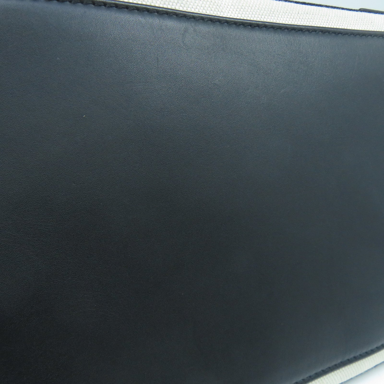 BALENCIAGA 帆布Tote Bag銀扣手挽袋米色/黑色