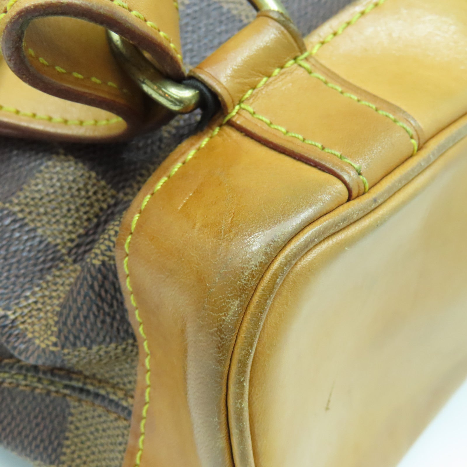 LOUIS VUITTON 【激減優惠】Damier Arlequin Rucksack金扣背包啡色