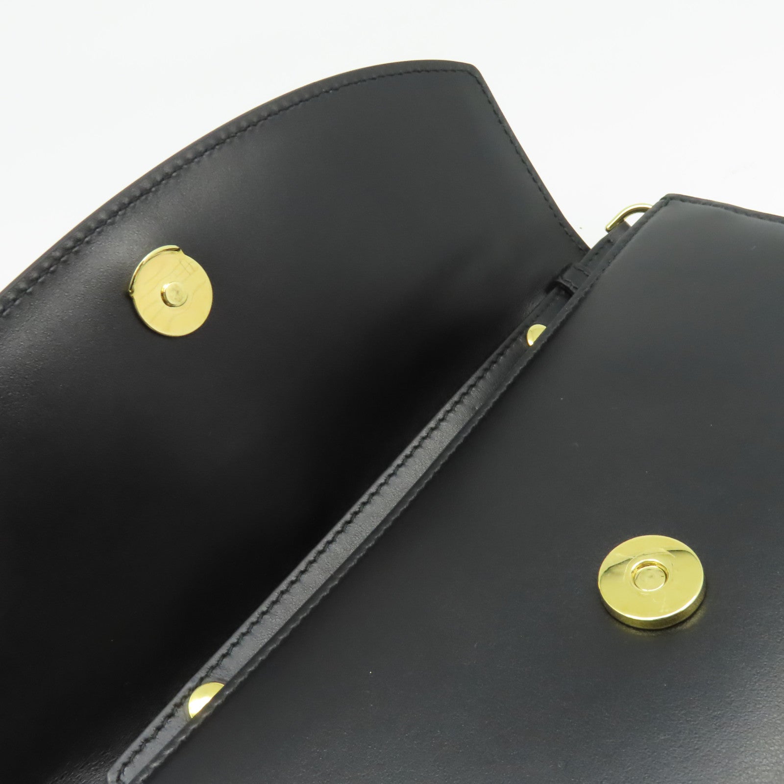 GUCCI 牛皮皮革Zumi Chain Shoulder Bag鏈帶手挽肩背兩用袋黑色
