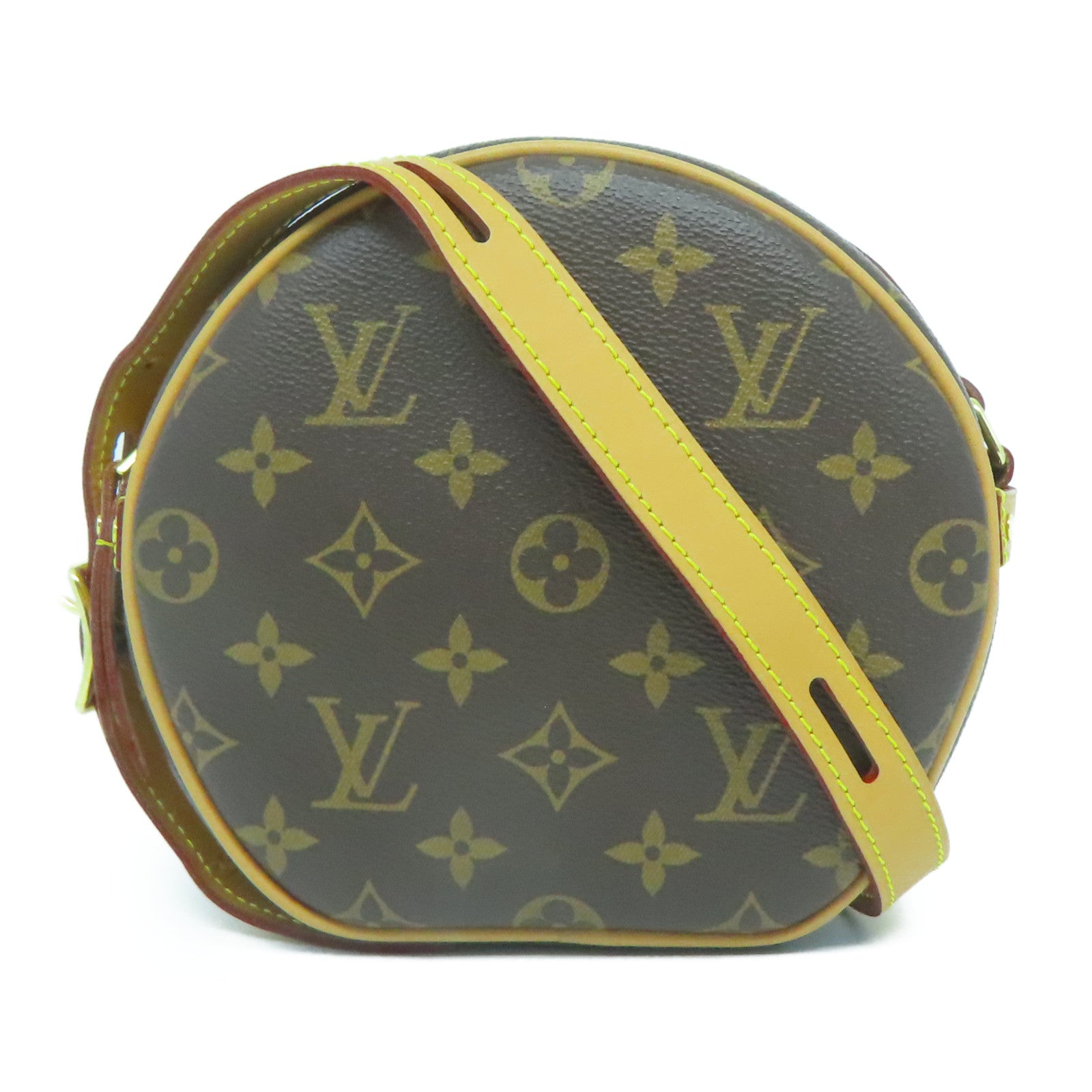 LOUIS VUITTON 【激減優惠】Monogram Boite Chapeau Souple PM金扣肩背袋啡色