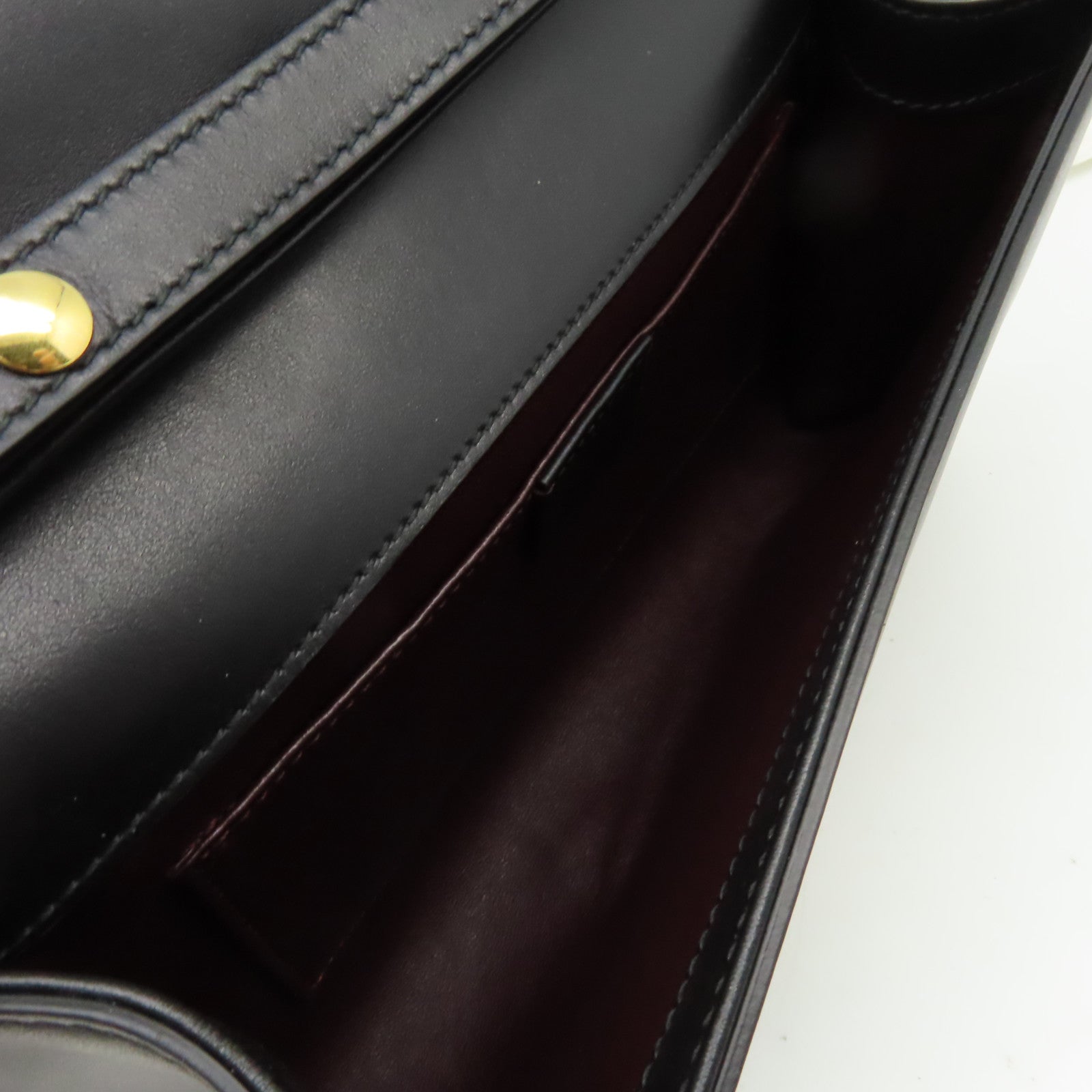 GUCCI 牛皮皮革Zumi Chain Shoulder Bag鏈帶手挽肩背兩用袋黑色