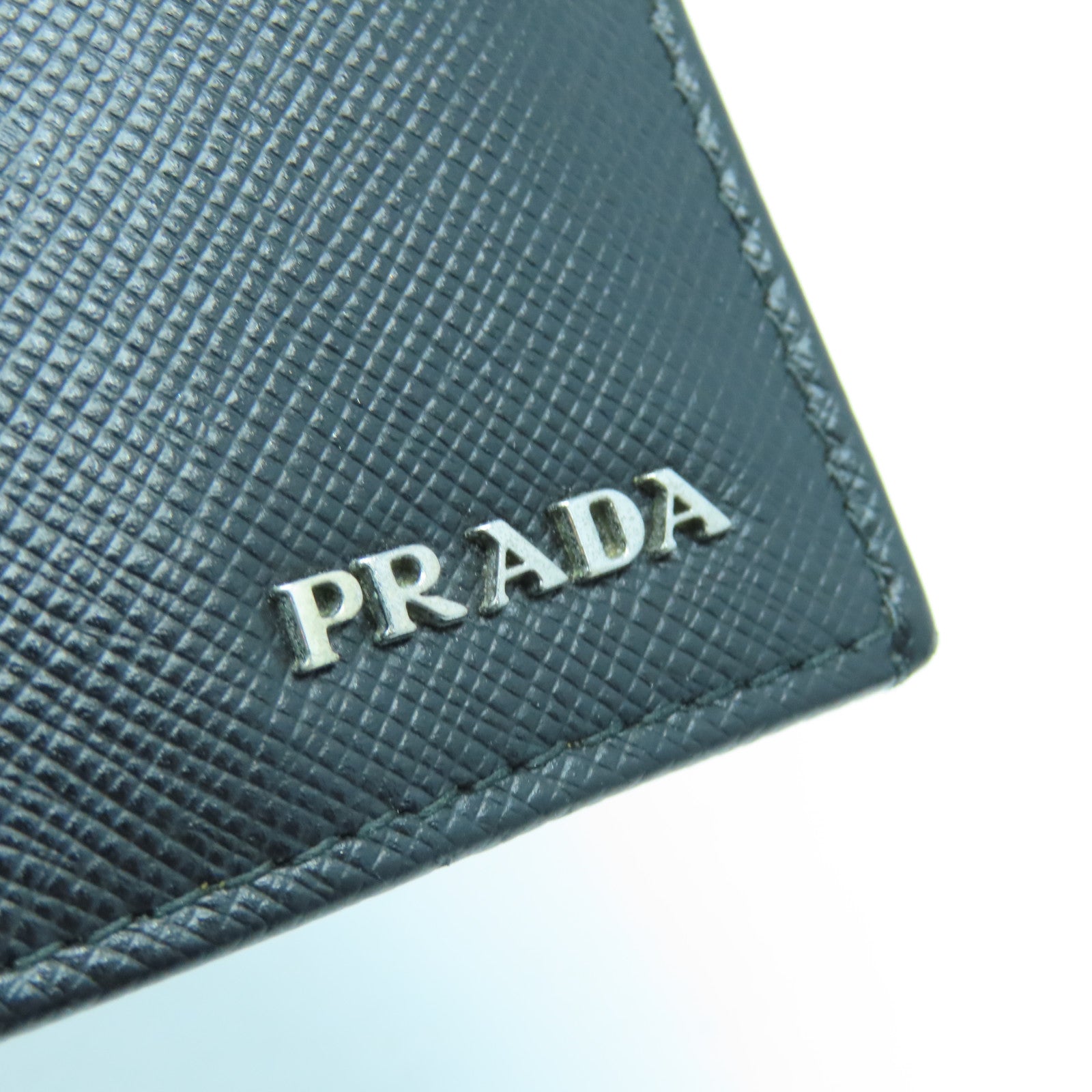 PRADA 牛皮皮革Long Wallet长钱包黑色
