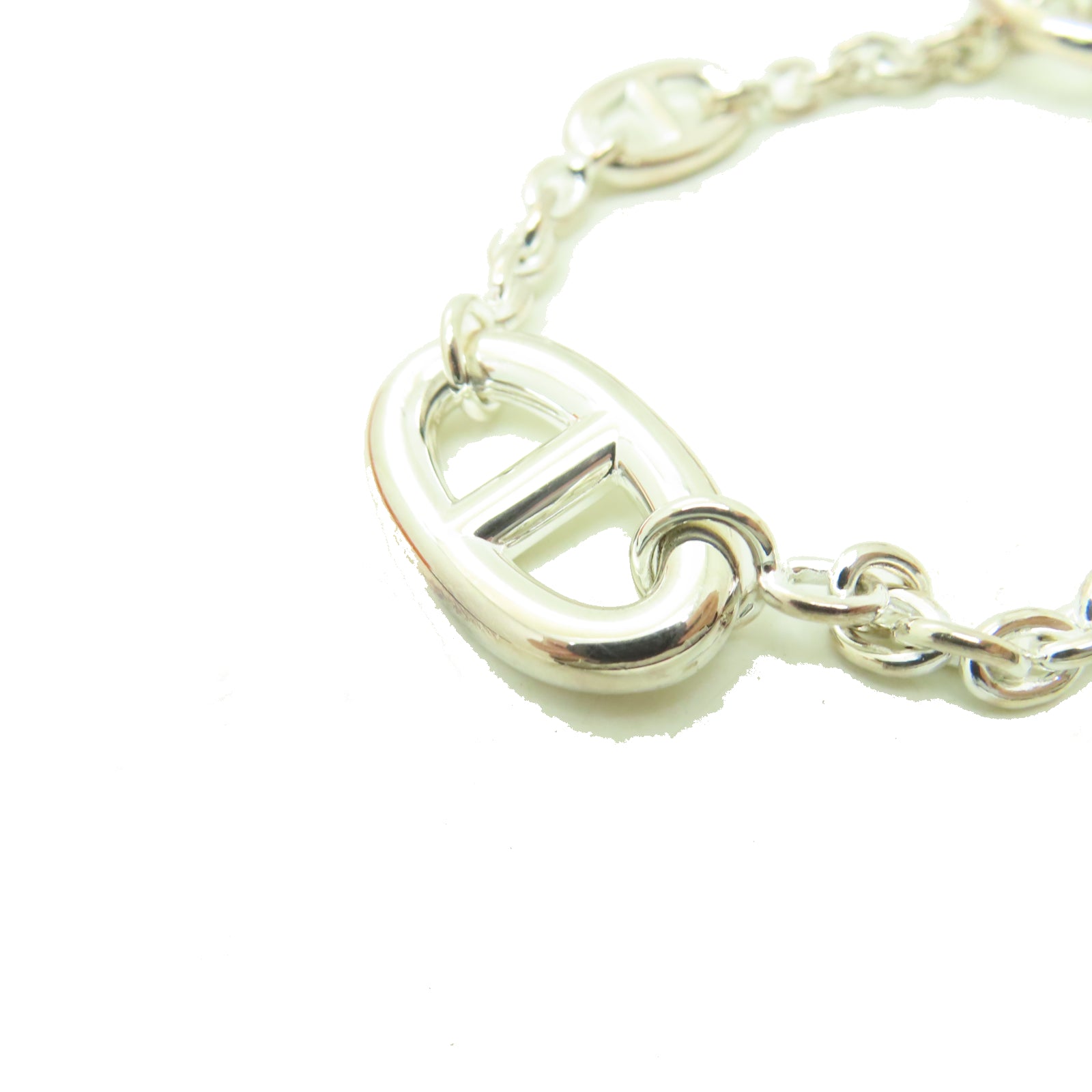 HERMES 925純銀Chaine D'ancre Bracelet手鏈