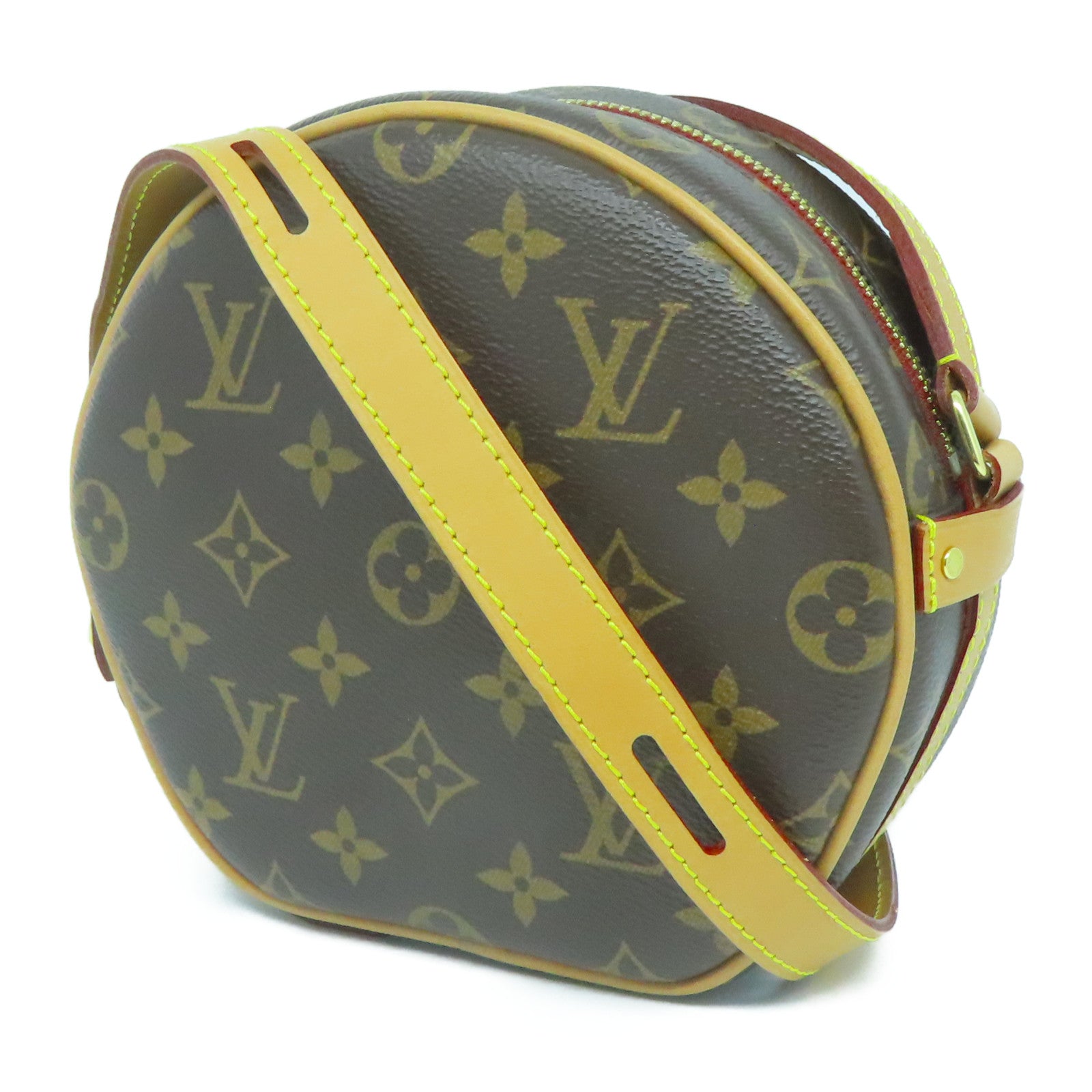 LOUIS VUITTON 【激減優惠】Monogram Boite Chapeau Souple PM金扣肩背袋啡色