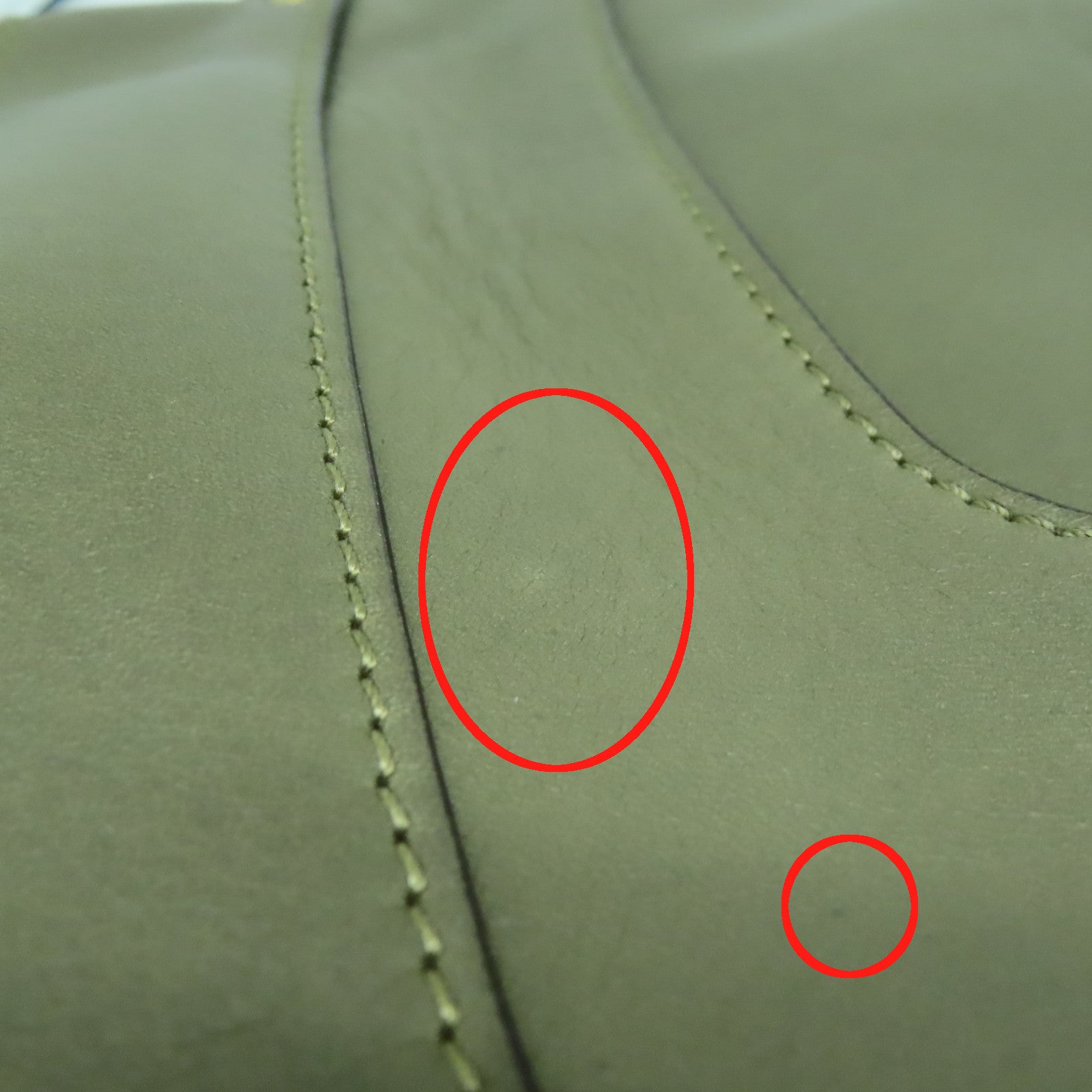 Chloe 牛皮皮革Shoulder Bag金扣肩背袋绿色