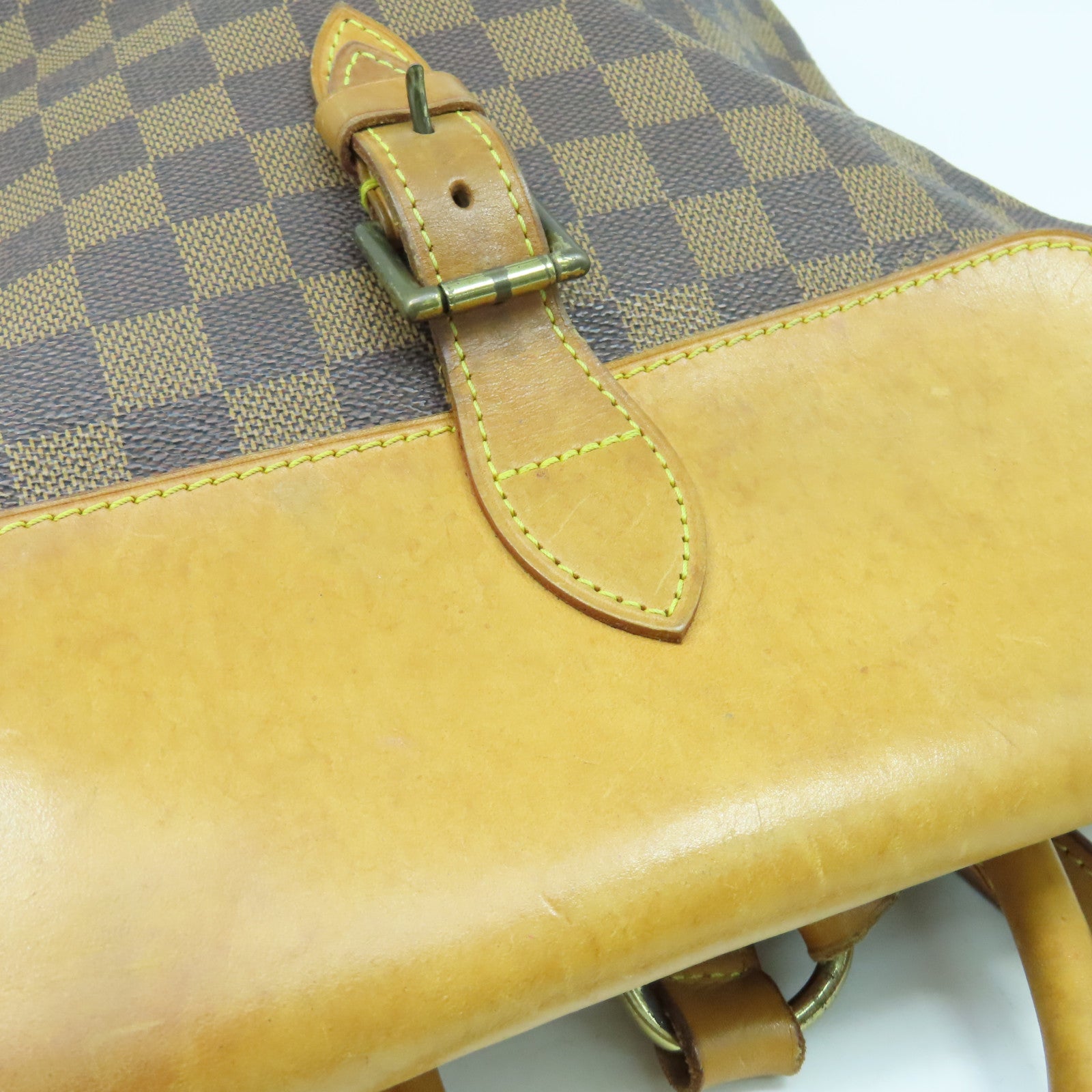 LOUIS VUITTON 【激減優惠】Damier Arlequin Rucksack金扣背包啡色