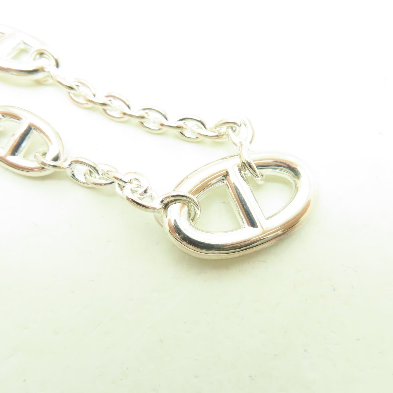 HERMES 925純銀Chaine D'ancre Bracelet手鏈