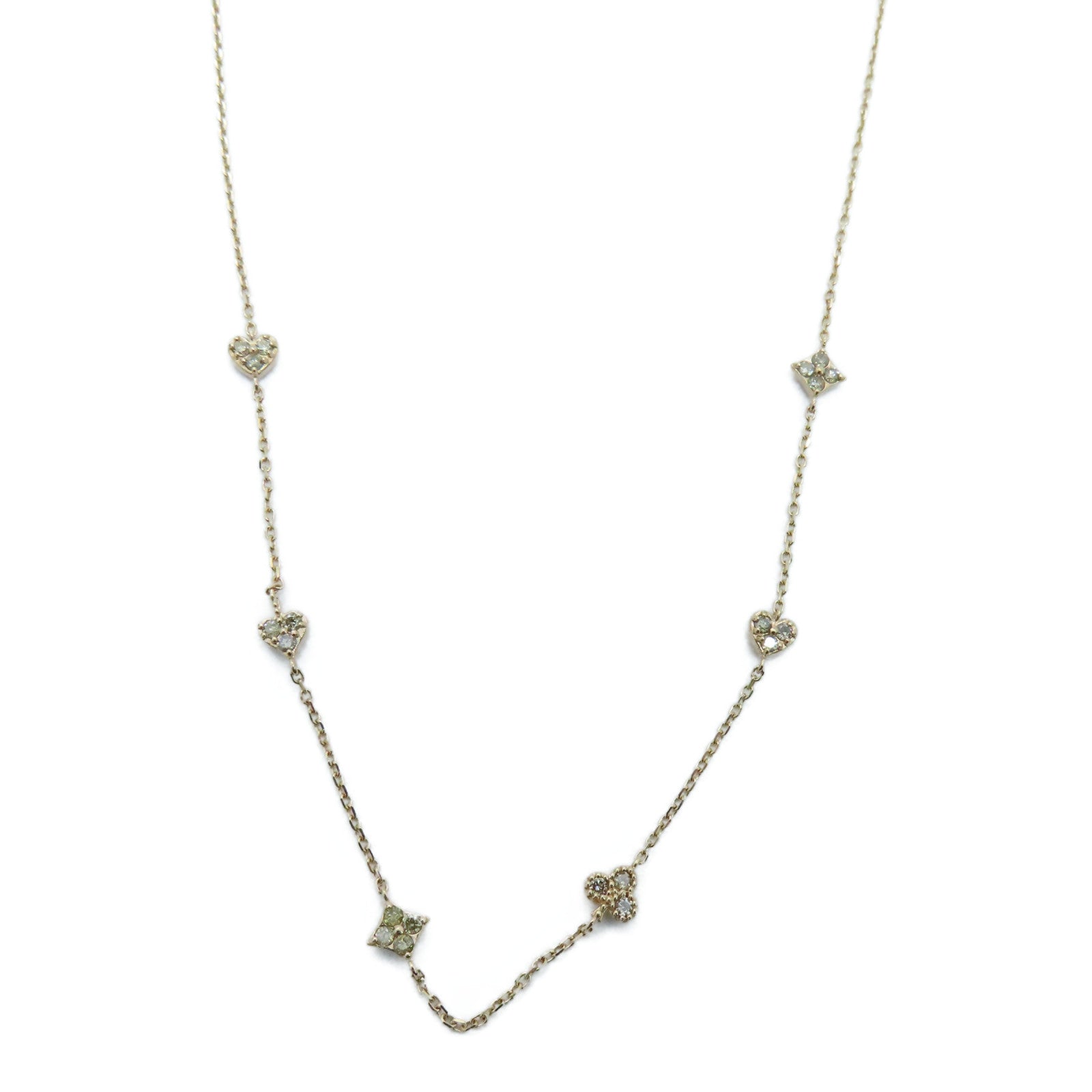 JEWELRY 18K玫瑰金Diamond Necklaces 0.280ct純色項鍊