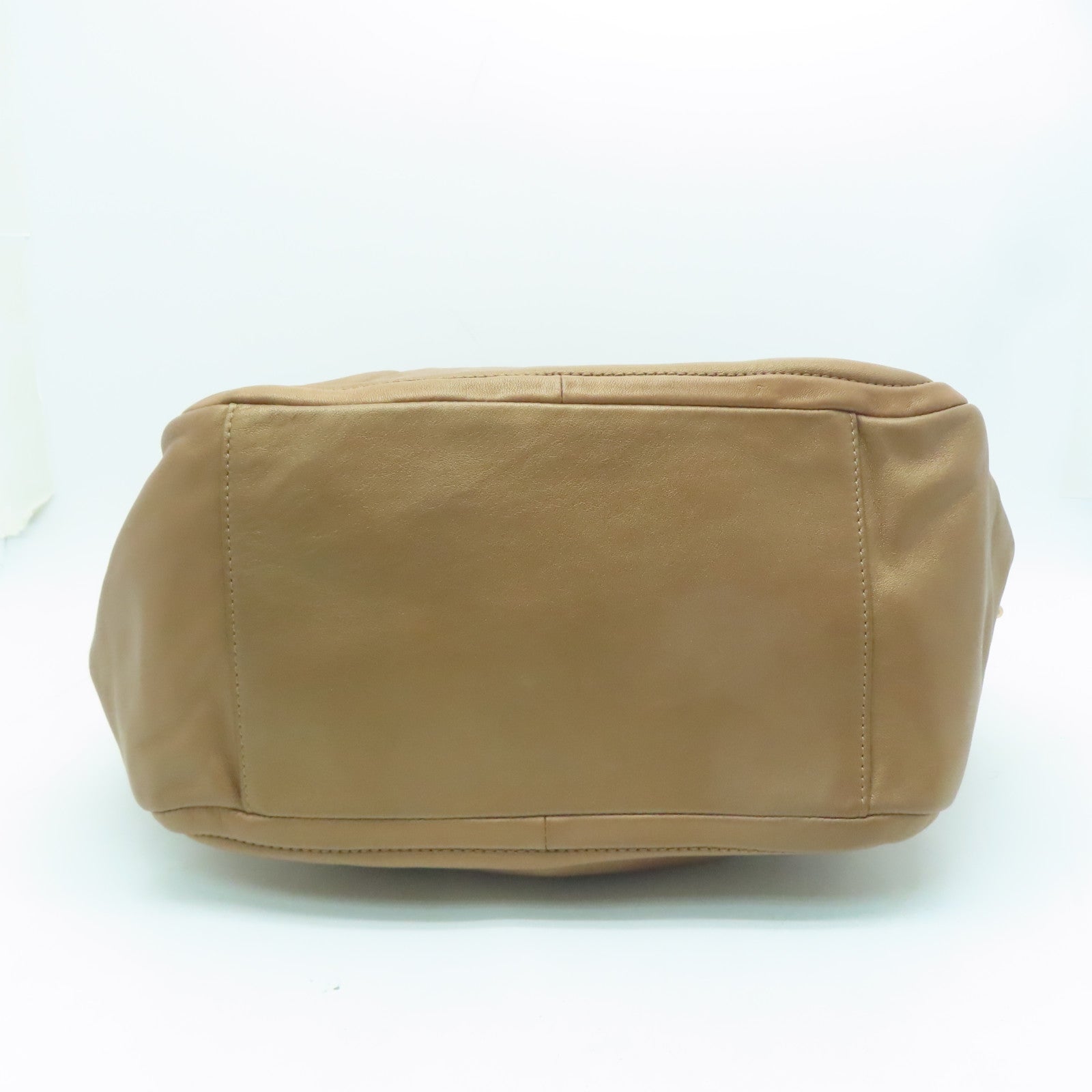 COACH 【激減優惠】牛皮皮革Shoulder Bag金扣肩背袋玫瑰金色