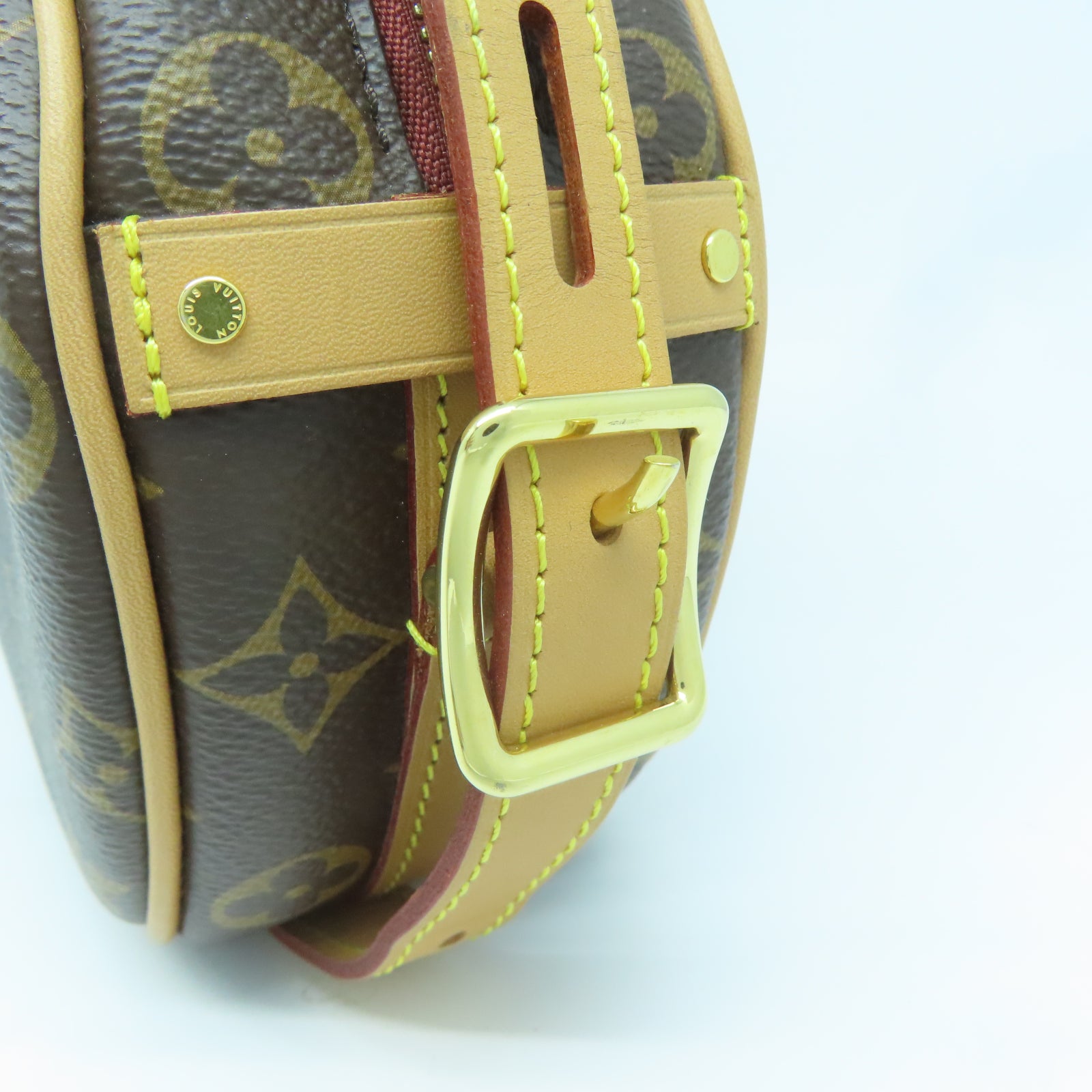LOUIS VUITTON 【激減優惠】Monogram Boite Chapeau Souple PM金扣肩背袋啡色