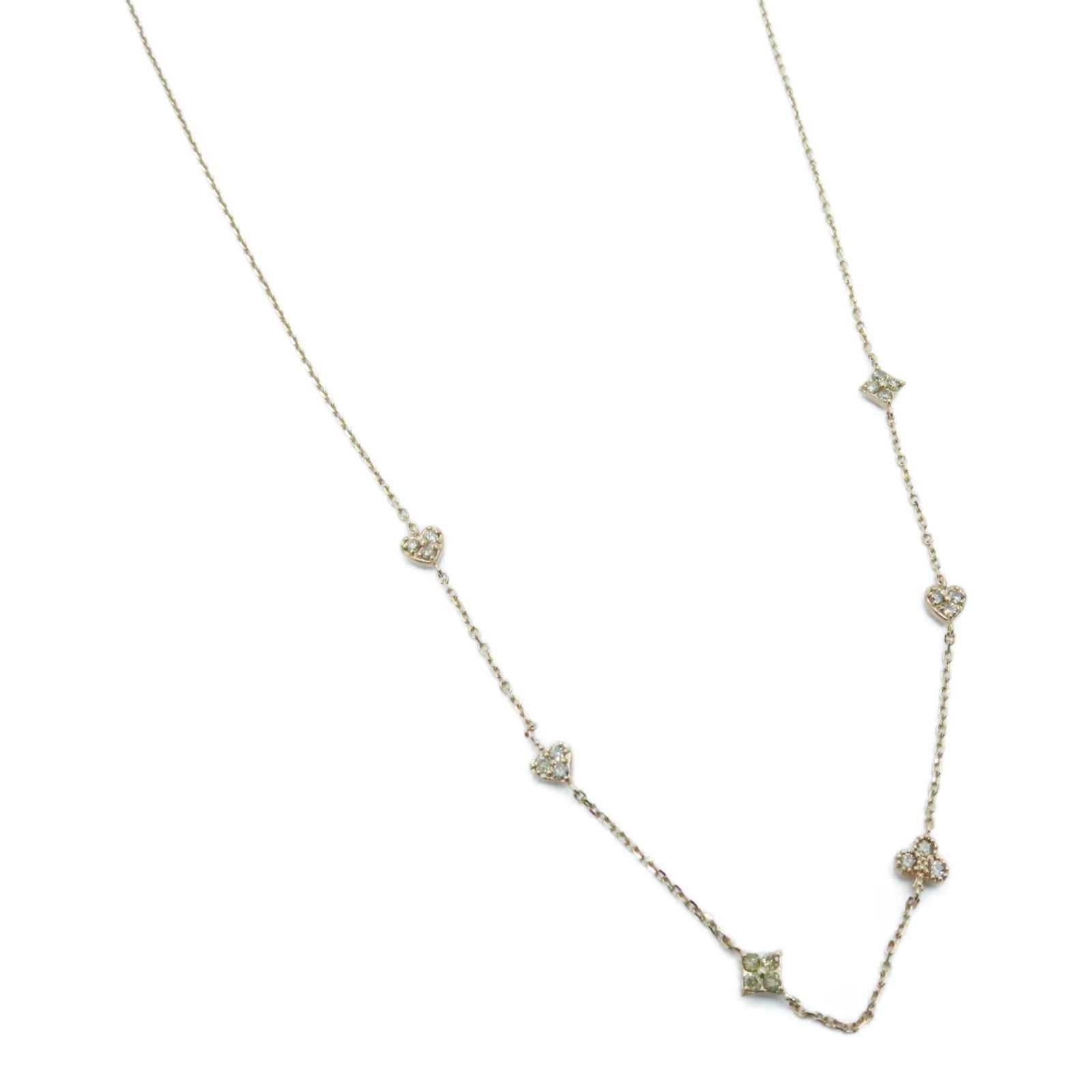 JEWELRY 18K玫瑰金Diamond Necklaces 0.280ct純色項鍊