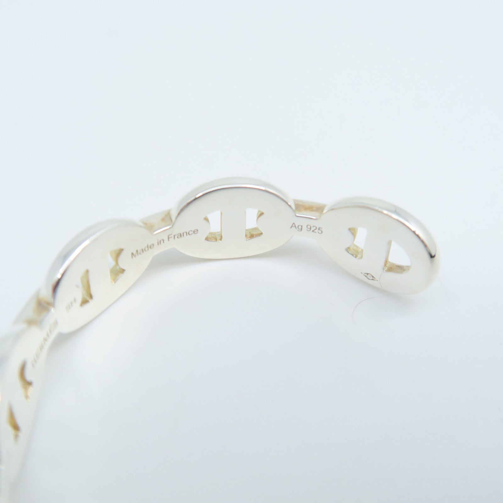 HERMES 925纯银Chaine D Ancre手环