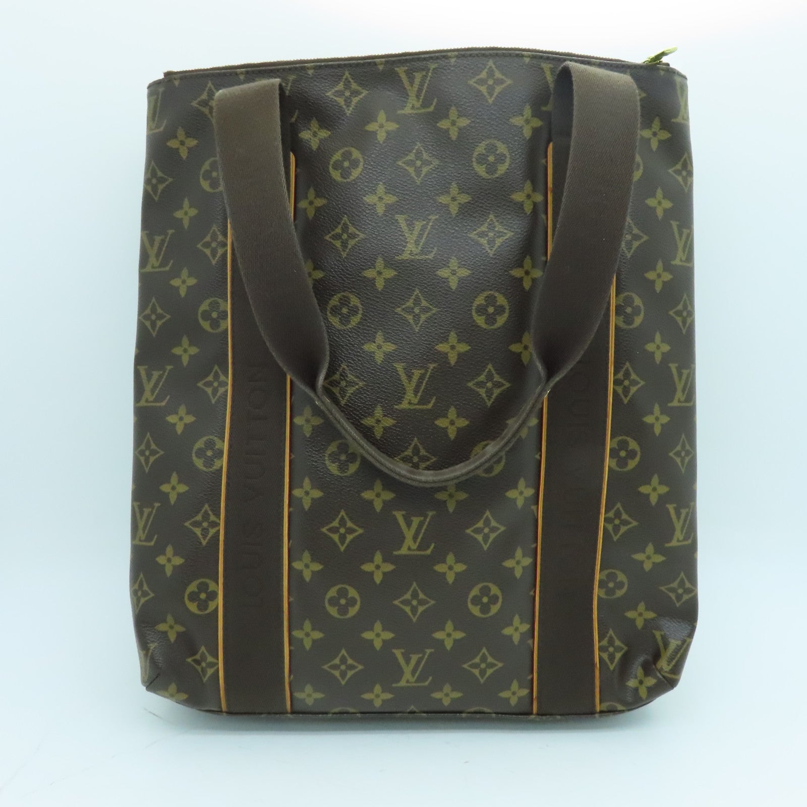 LOUIS VUITTON Monogram Beaubourg金扣肩背袋啡色