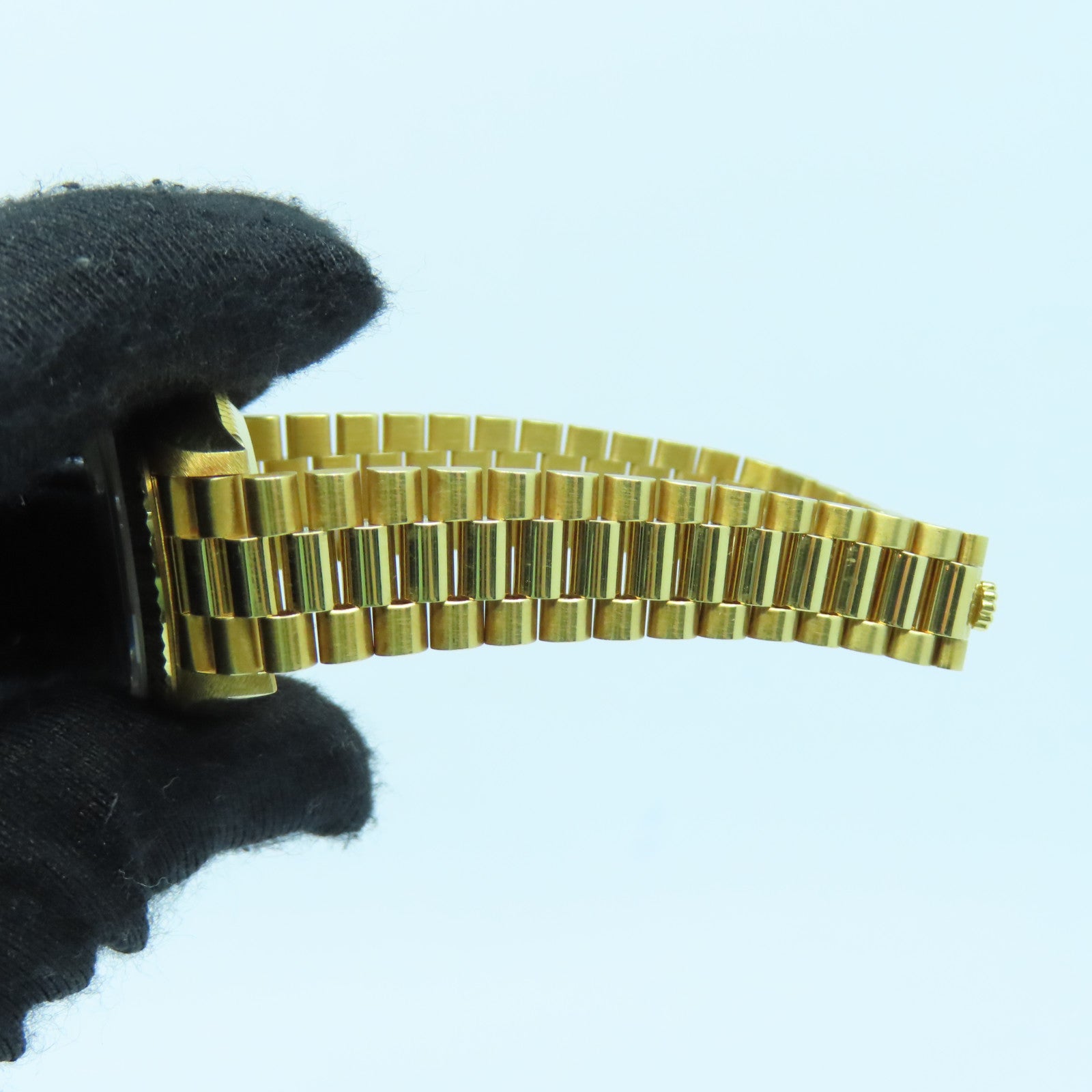 ROLEX Datejust 18K黃金手錶自動機芯金色