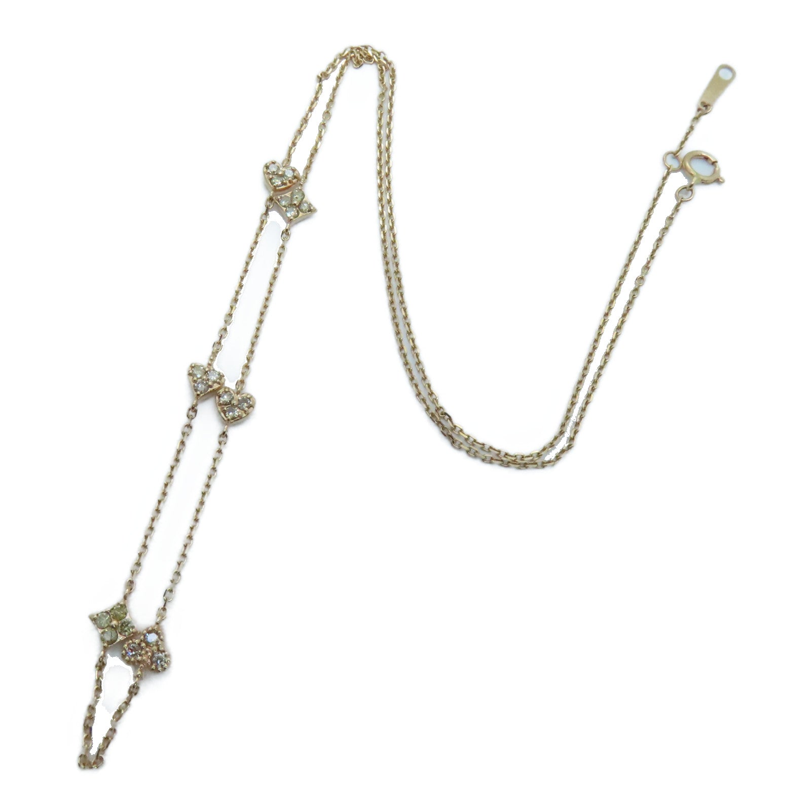 JEWELRY 18K玫瑰金Diamond Necklaces 0.280ct純色項鍊