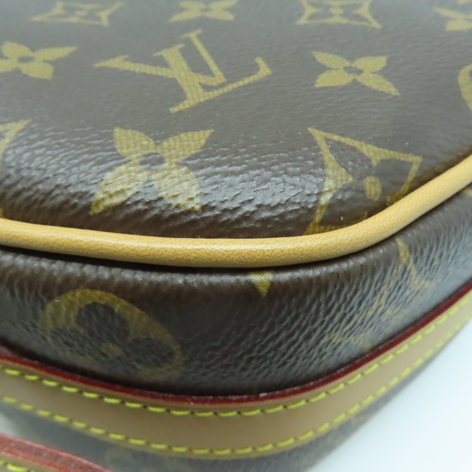 LOUIS VUITTON 【激減優惠】Monogram Boite Chapeau Souple PM金扣肩背袋啡色