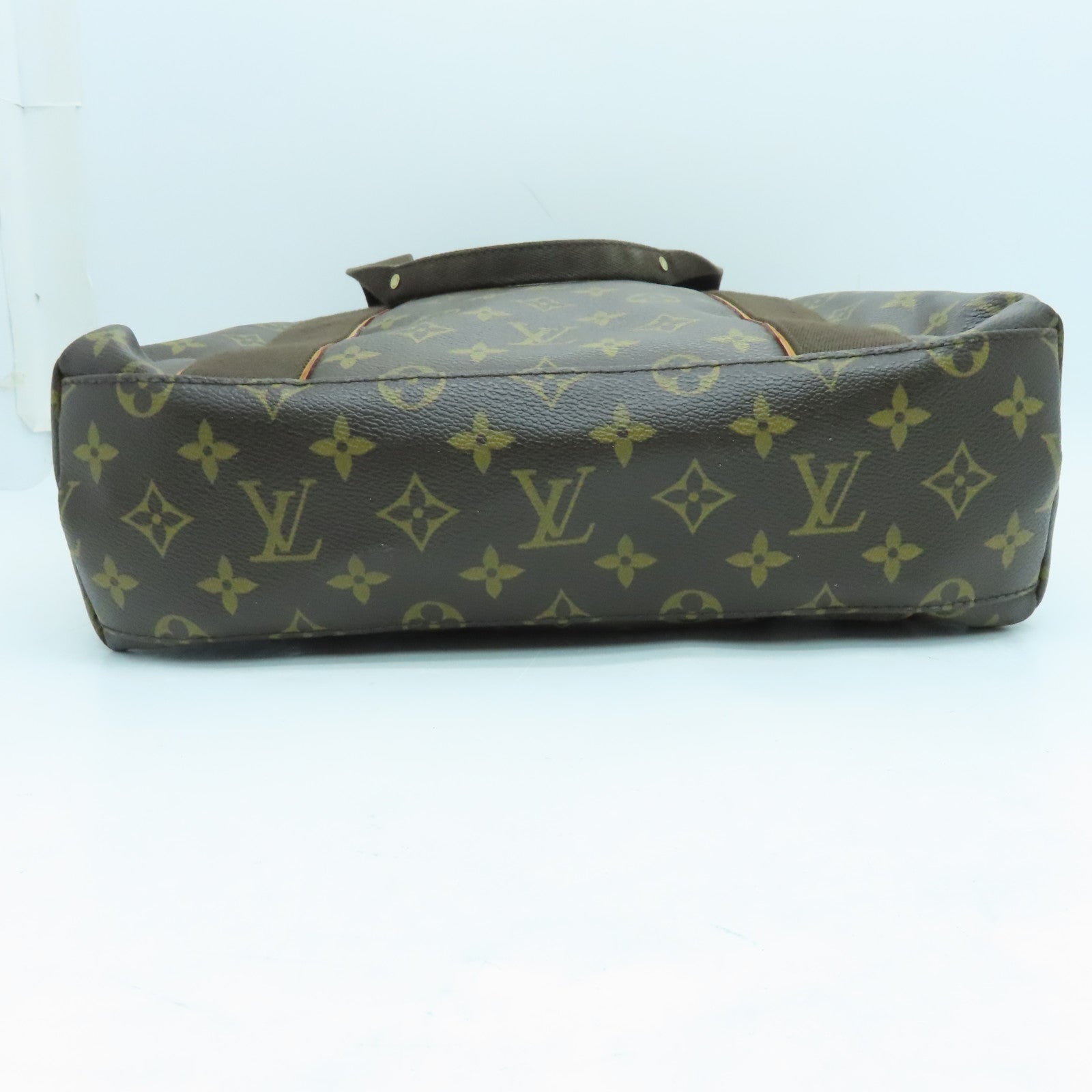 LOUIS VUITTON Monogram Beaubourg金扣肩背袋啡色