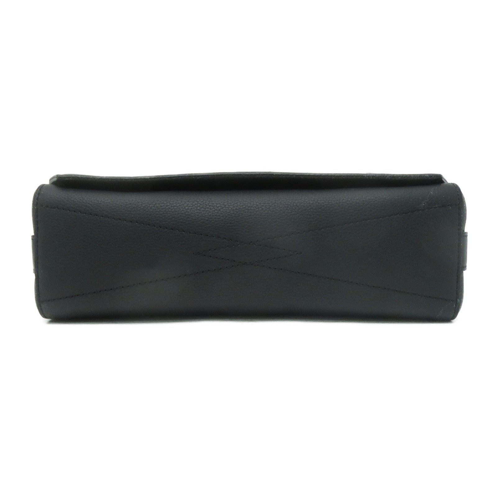 LOUIS VUITTON 牛皮皮革Aerogram Takeoff Messenger黑扣肩背袋黑色