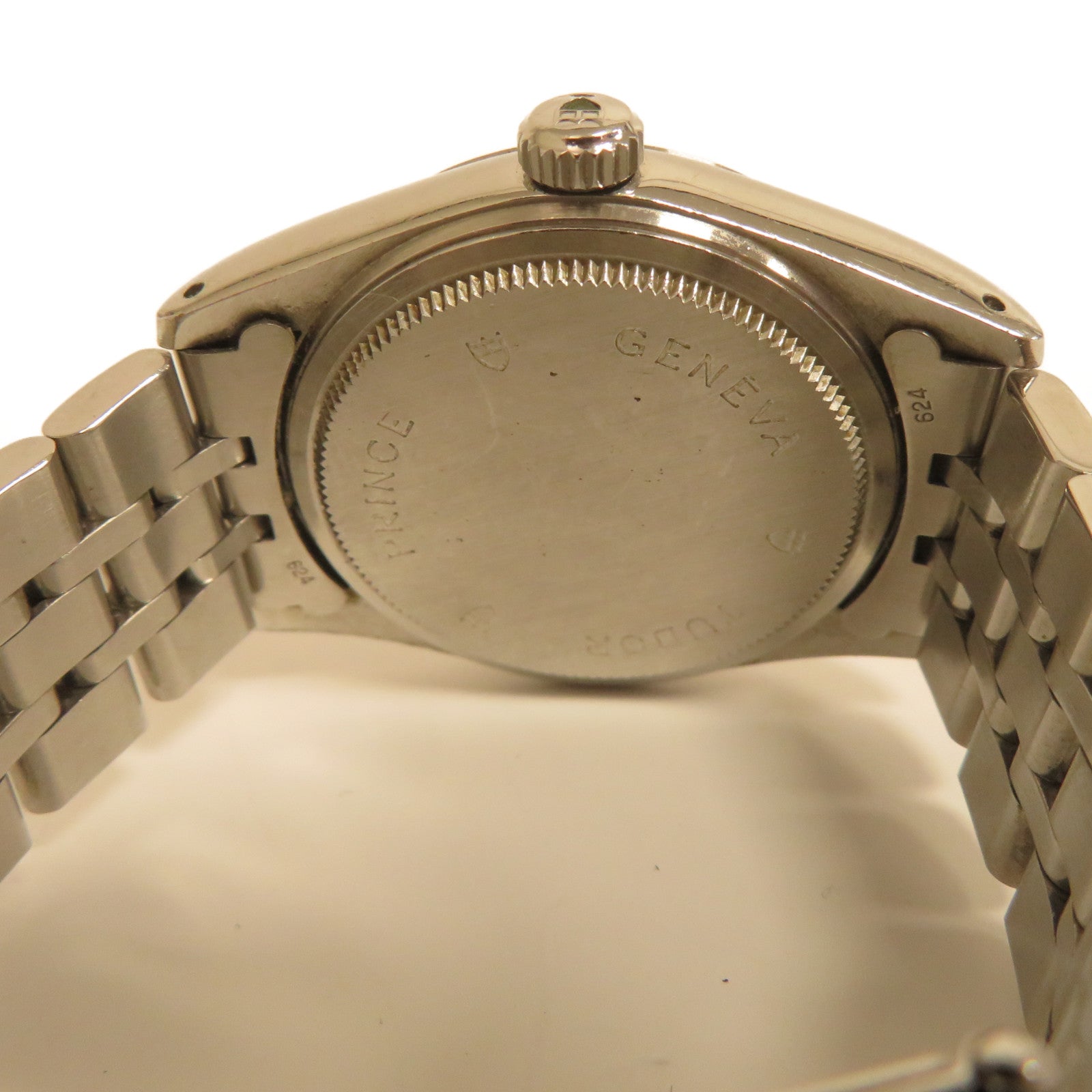 TUDOR Prince Date不鏽鋼手錶自動機芯黑色