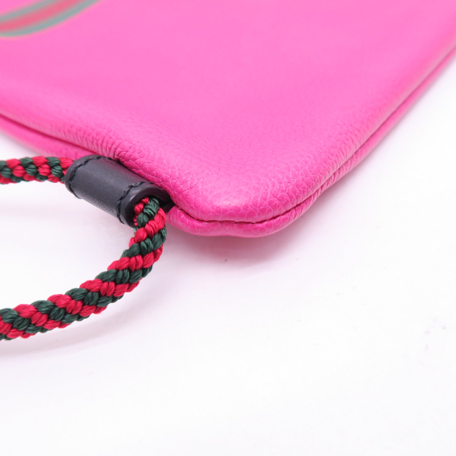 GUCCI 牛皮皮革Drawstring Backpack背包粉紅色