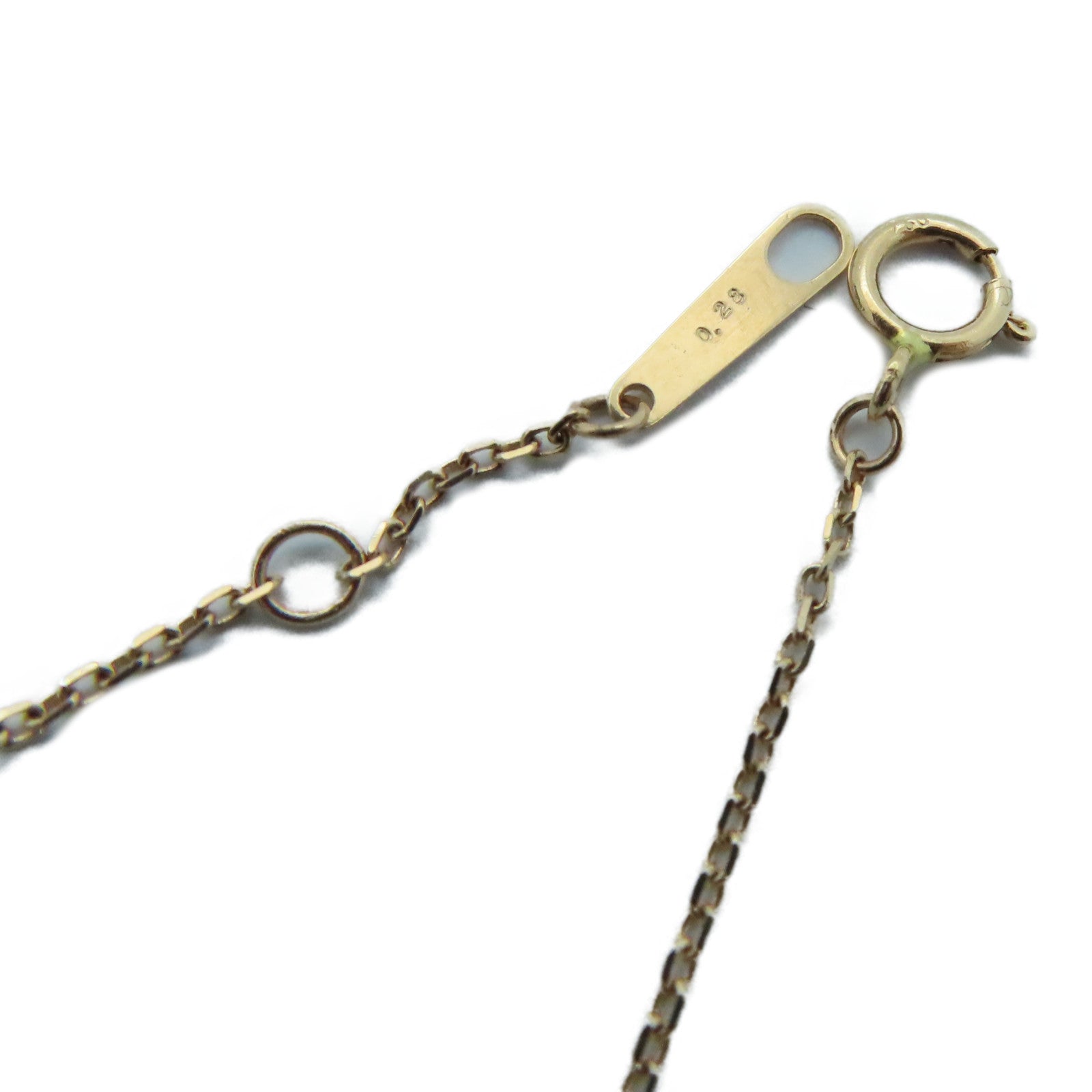 JEWELRY 18K玫瑰金Diamond Necklaces 0.280ct純色項鍊
