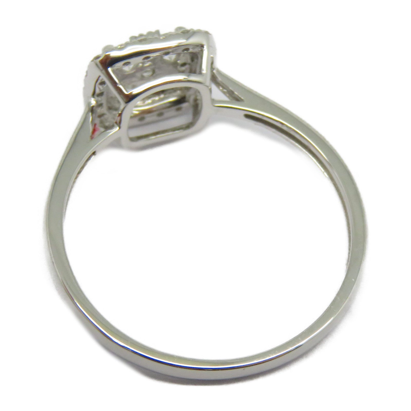 JEWELRY 【激減優惠】18K白金Diamond Ring 0.43ct鑽石戒指US#6.5銀色