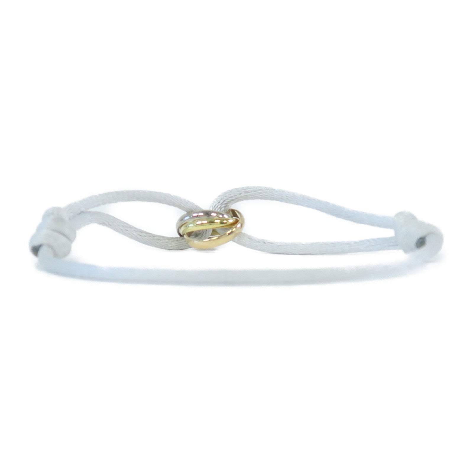 CARTIER 18K黃金/白金/玫瑰金Trinity Bracelet手鏈金色/銀色/玫瑰金色