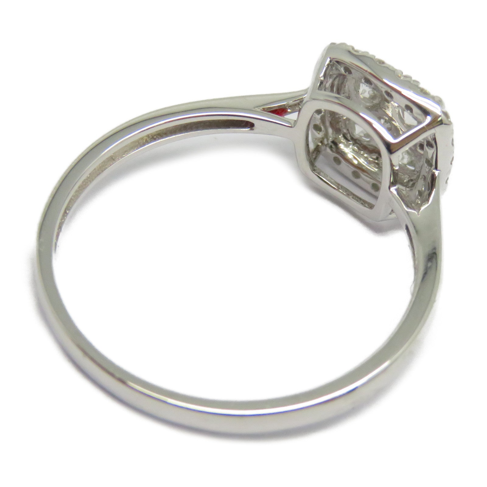 JEWELRY 【激減優惠】18K白金Diamond Ring 0.43ct鑽石戒指US#6.5銀色