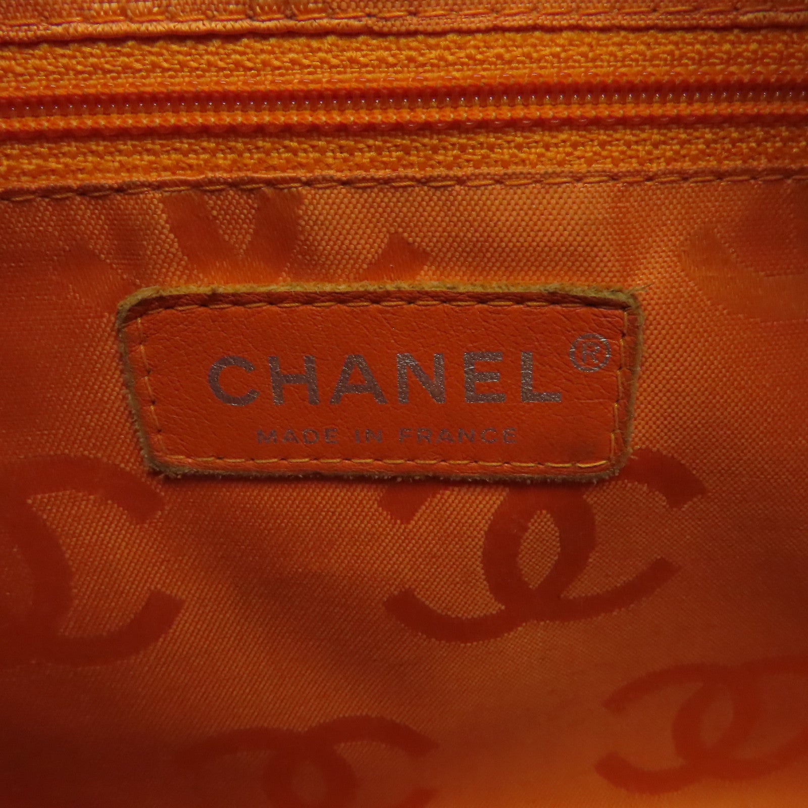 CHANEL 【激減優惠】菱格牛皮皮革Cambon Line銀扣肩背袋啡色
