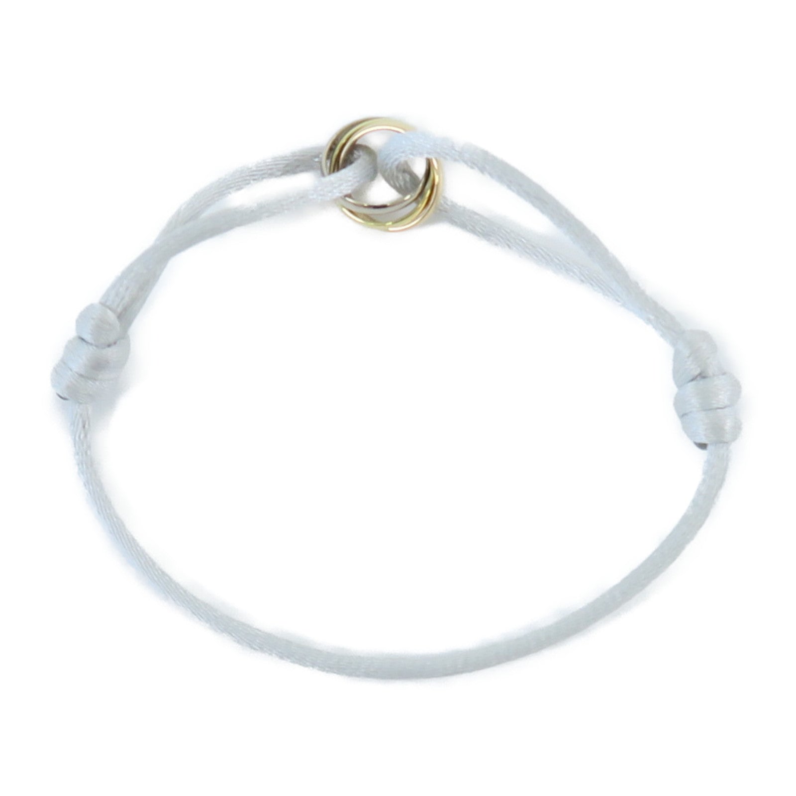 CARTIER 18K黃金/白金/玫瑰金Trinity Bracelet手鏈金色/銀色/玫瑰金色