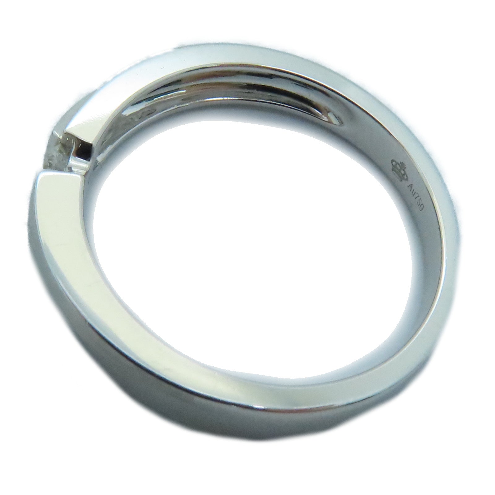 JEWELRY 【激減優惠】18K白金Diamond Ring 0.108ct鑽石戒指US#7.75