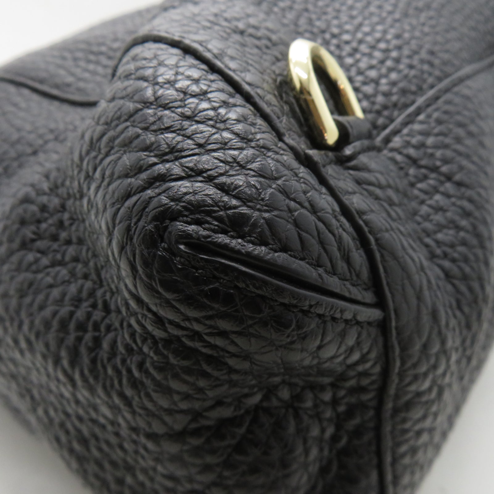 Michael Kors 牛皮皮革Backpack金扣背包黑色