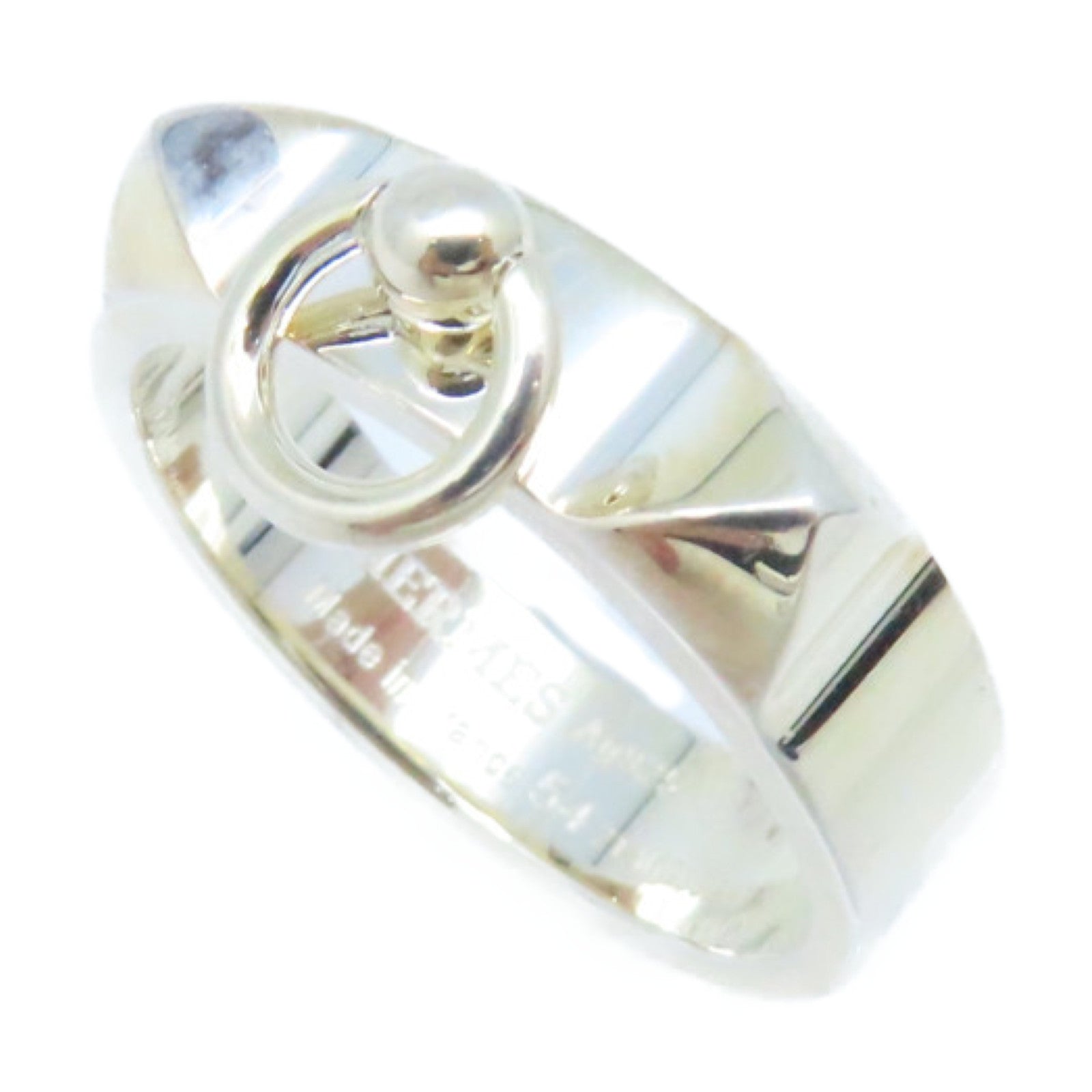 HERMES 925純銀Collier de chien Ring戒指#54