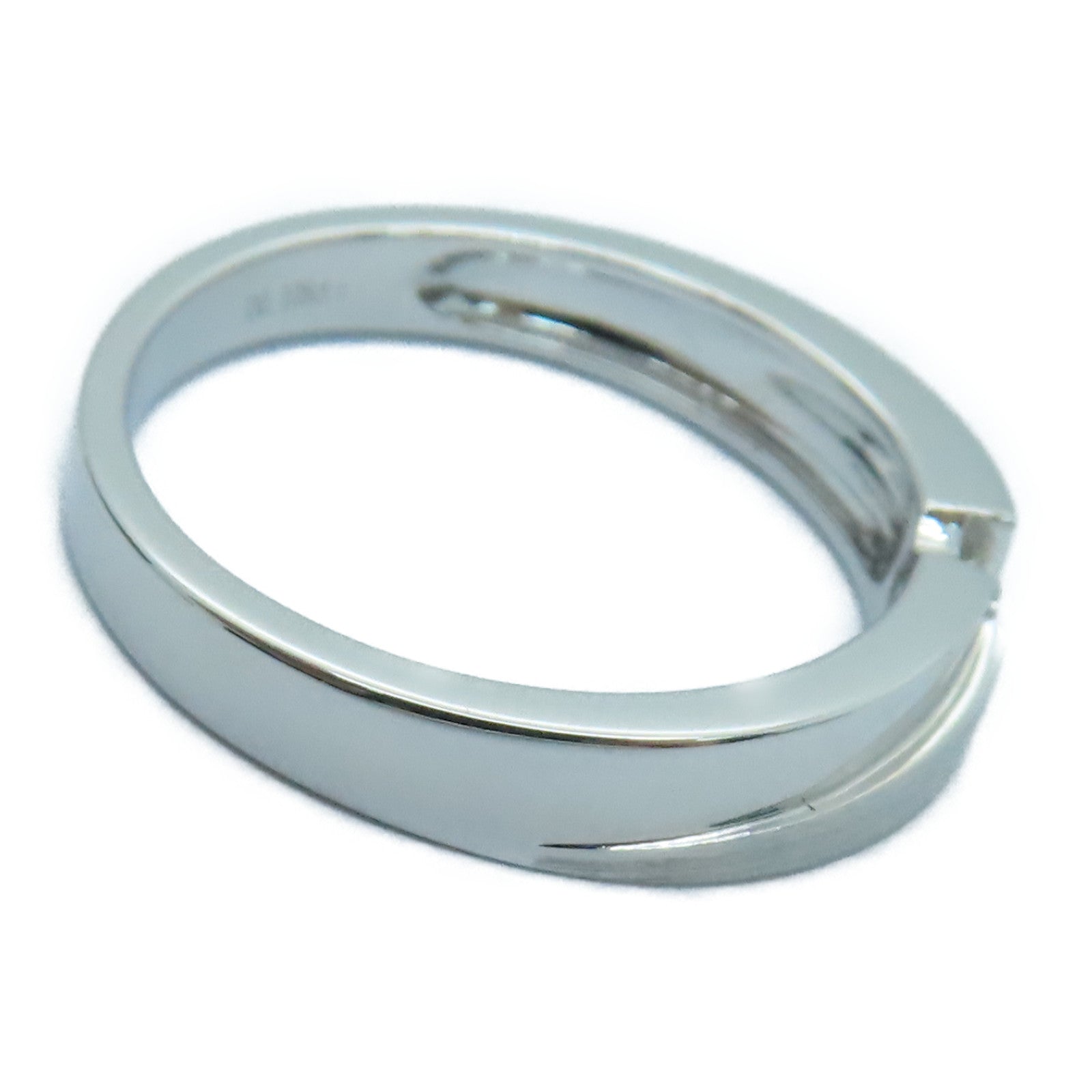 JEWELRY 【激減優惠】18K白金Diamond Ring 0.108ct鑽石戒指US#7.75