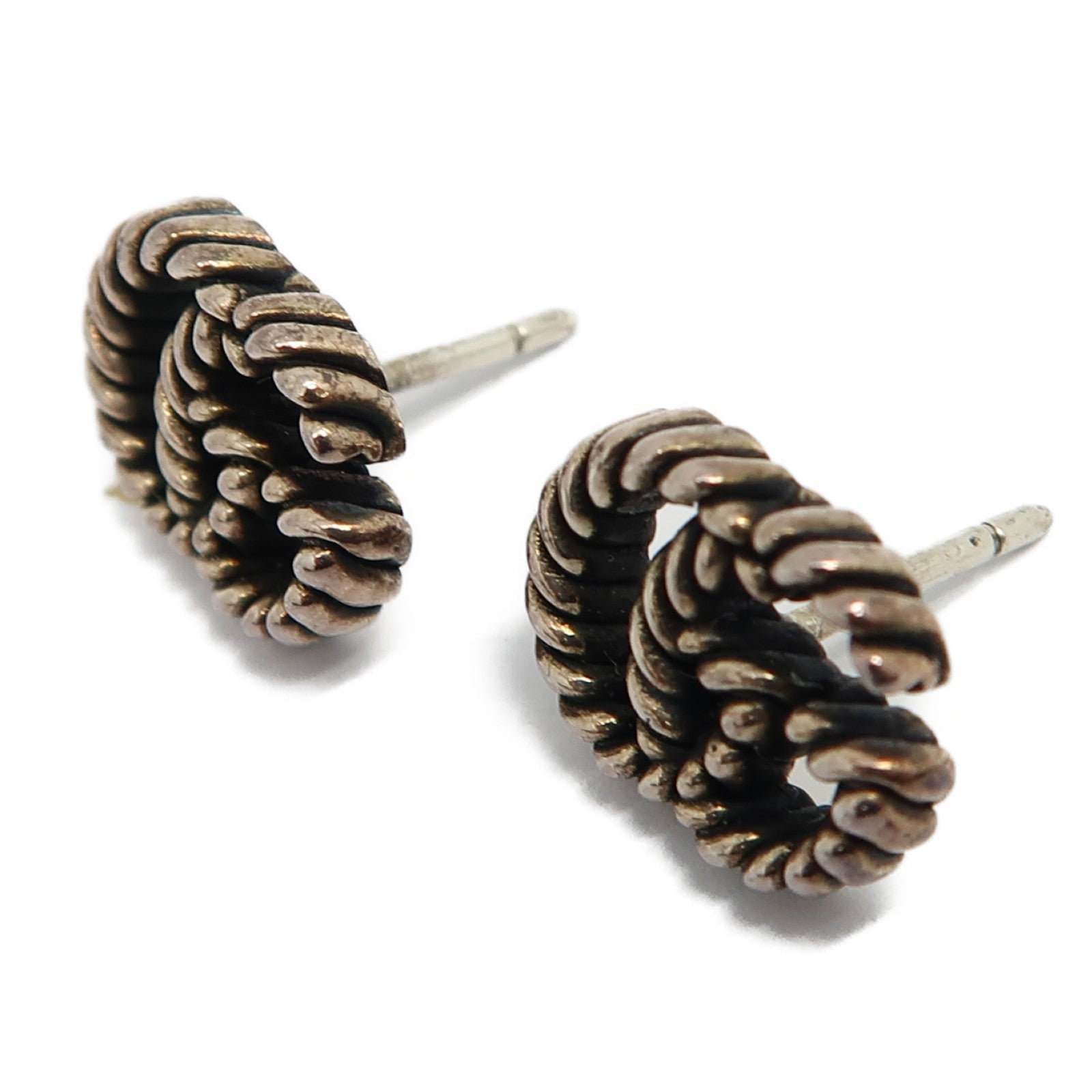 GUCCI 925純銀Double G Earrings耳環銀色