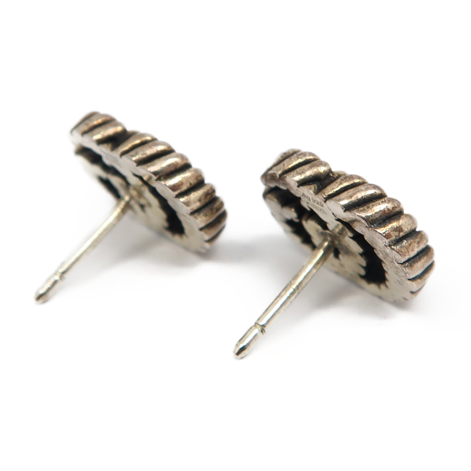 GUCCI 925純銀Double G Earrings耳環銀色