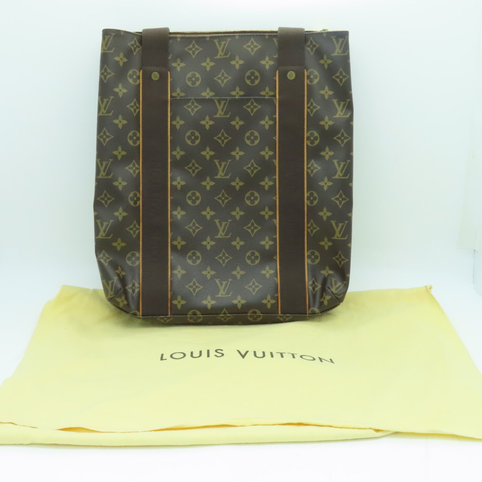 LOUIS VUITTON Monogram Beaubourg金扣肩背袋啡色