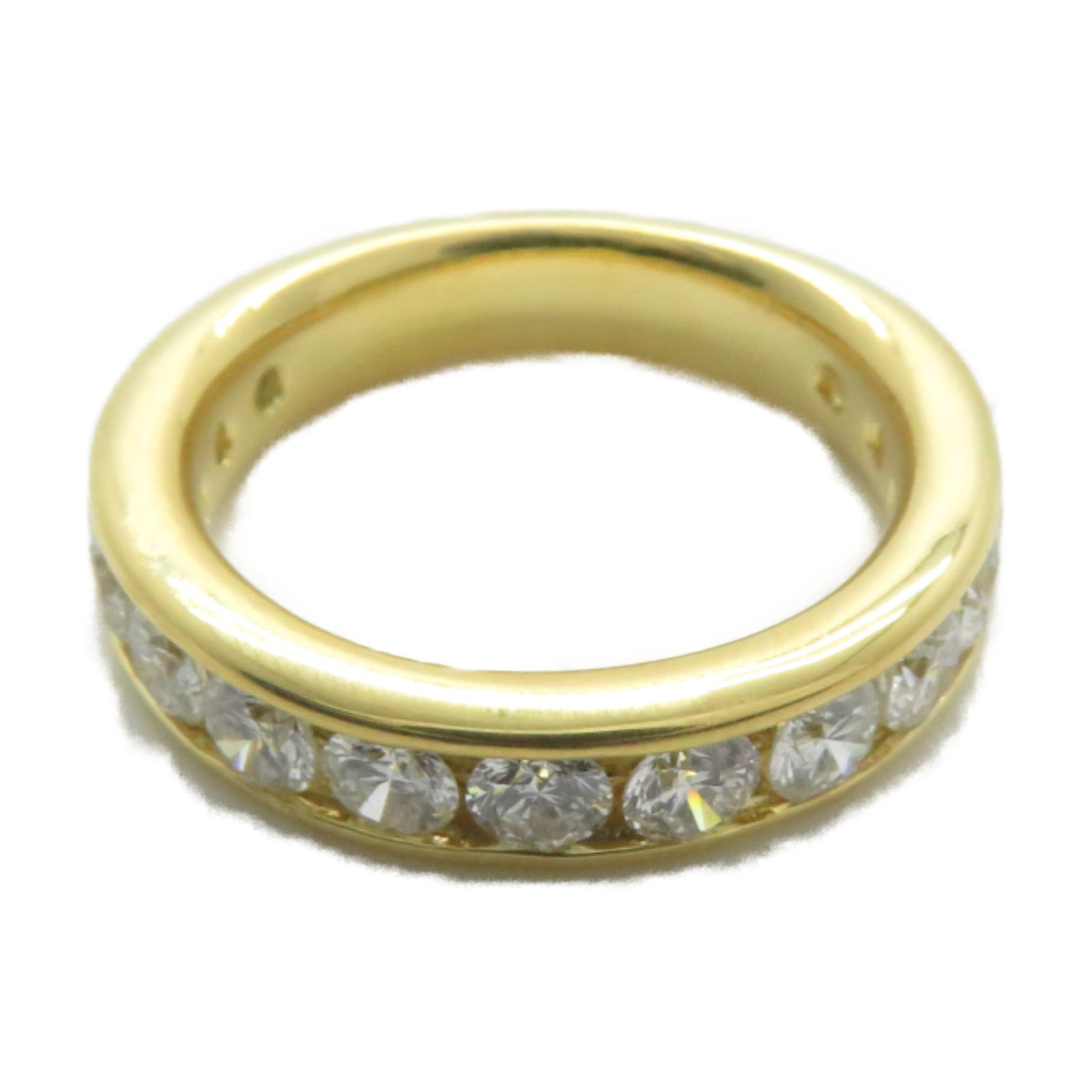 JEWELRY 18K黃金Diamond Ring 5.8g鑽石戒指US#5