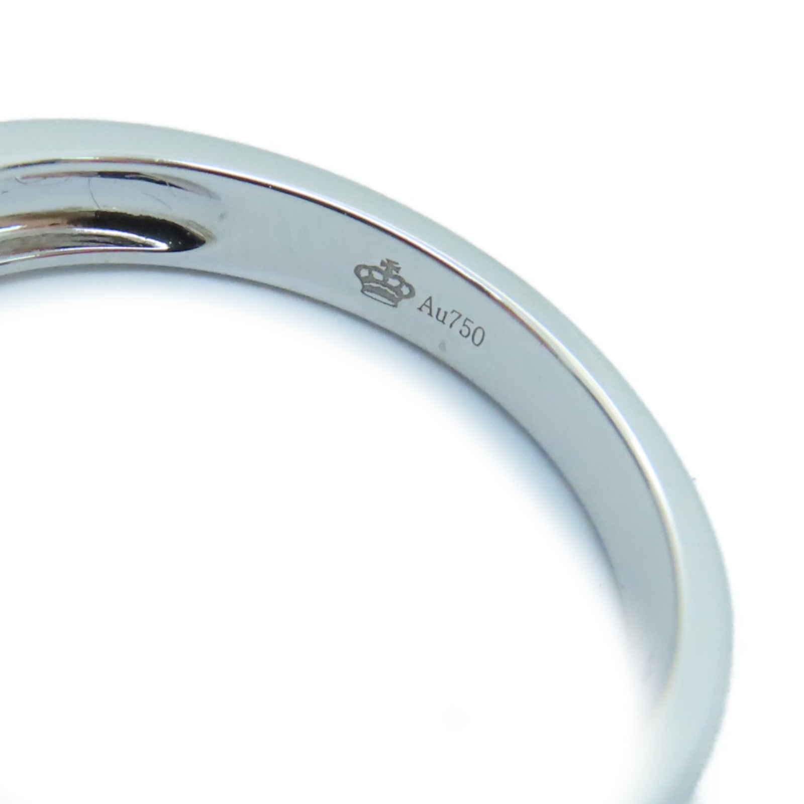 JEWELRY 【激減優惠】18K白金Diamond Ring 0.108ct鑽石戒指US#7.75
